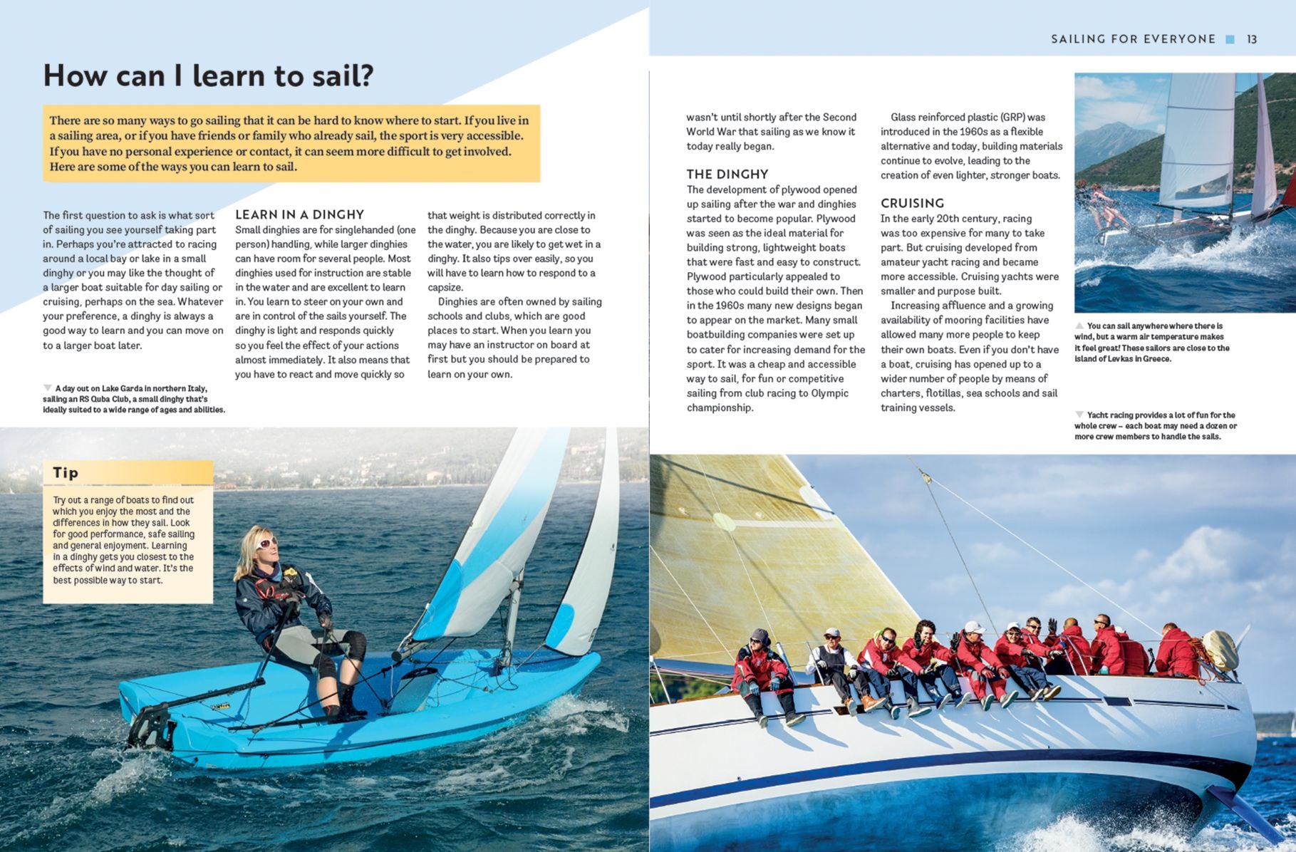 The Sailing Bible: The Complete Guide for All Sailors from Novice to Experienced Skipper