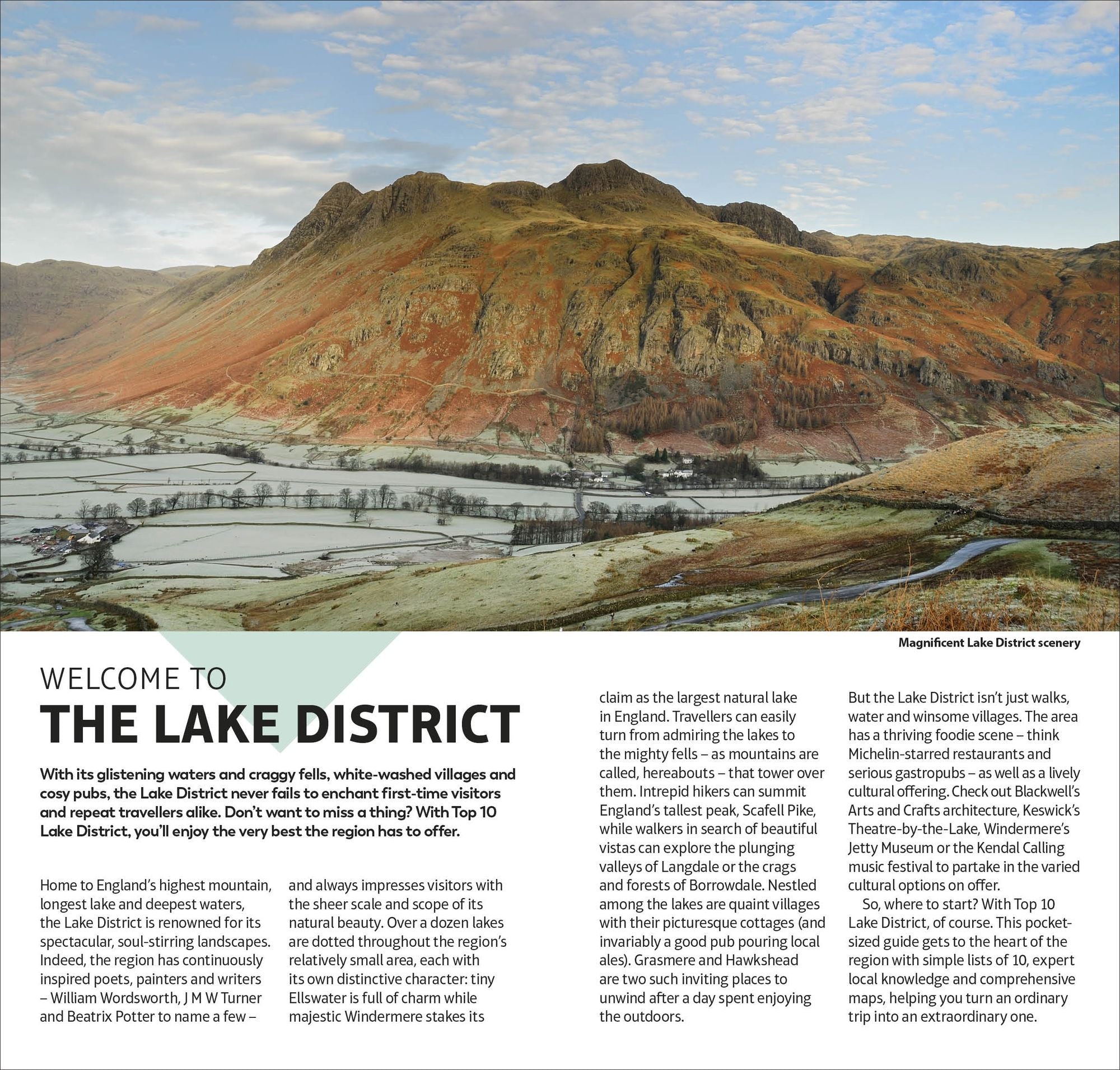 DK Top 10 Lake District: Top 10 lists for your perfect trip, plus an all-weather folded map