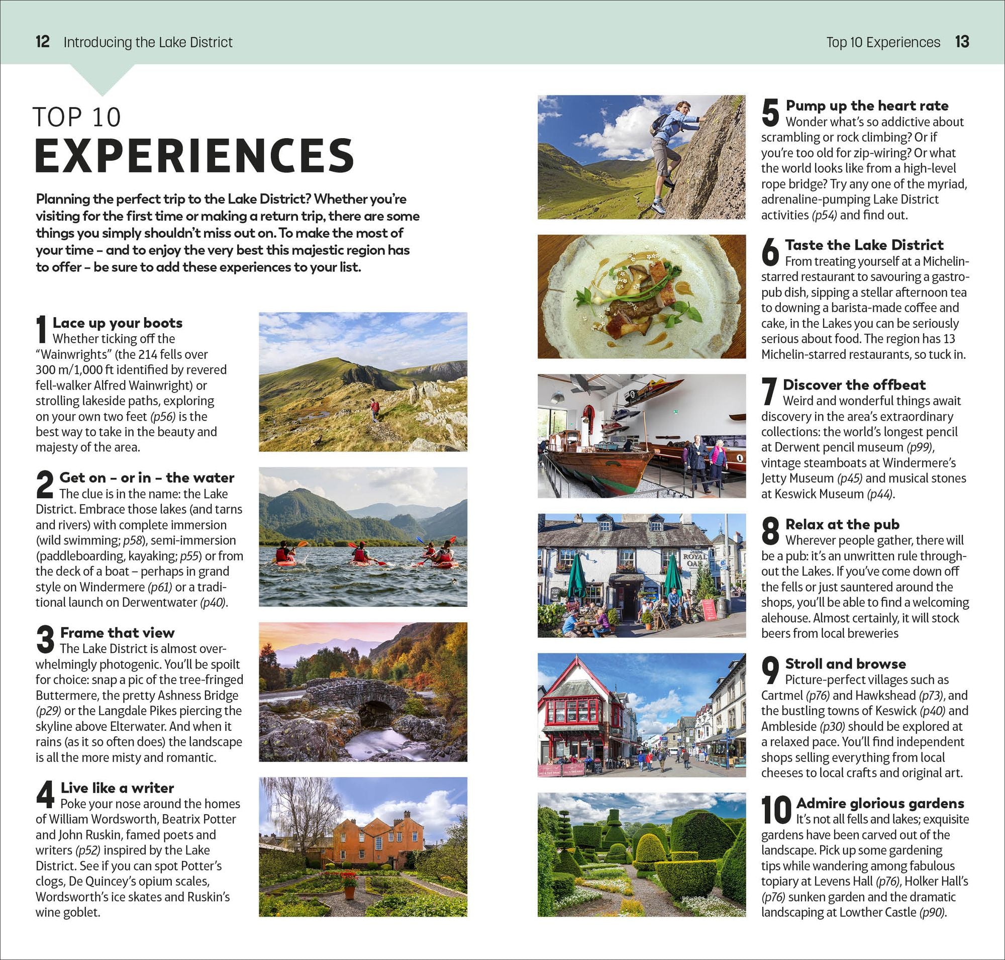 DK Top 10 Lake District: Top 10 lists for your perfect trip, plus an all-weather folded map