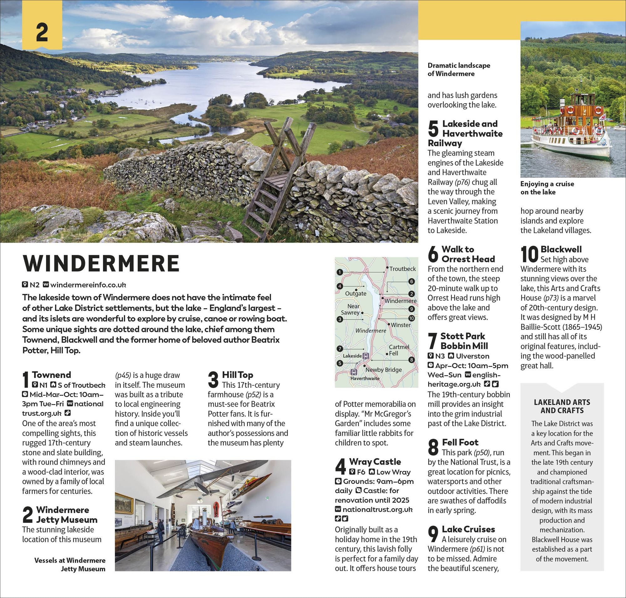 DK Top 10 Lake District: Top 10 lists for your perfect trip, plus an all-weather folded map