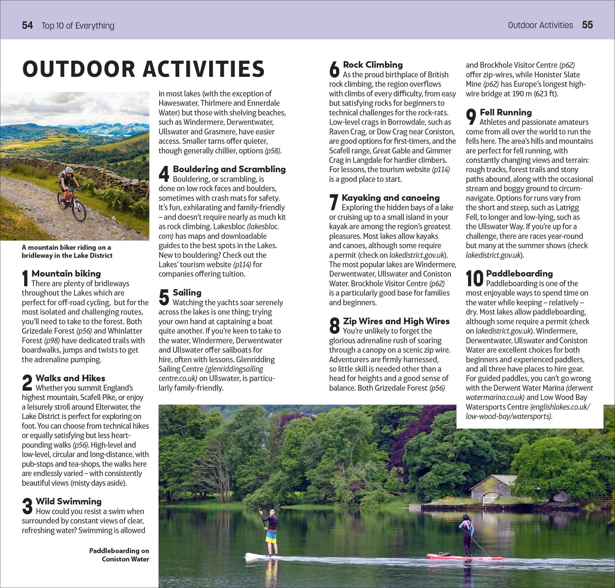 DK Top 10 Lake District: Top 10 lists for your perfect trip, plus an all-weather folded map