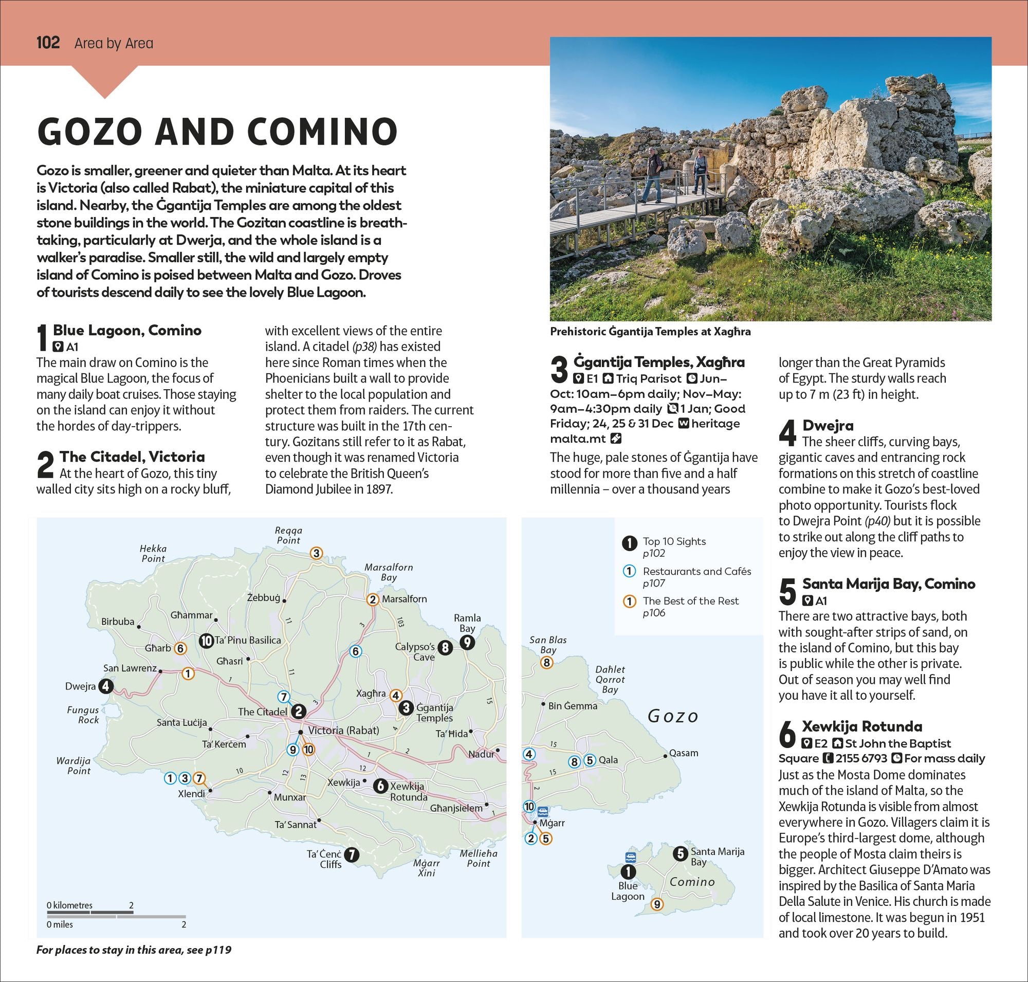 DK Top 10 Malta and Gozo: Top 10 lists for your perfect trip, plus an all-weather folded map