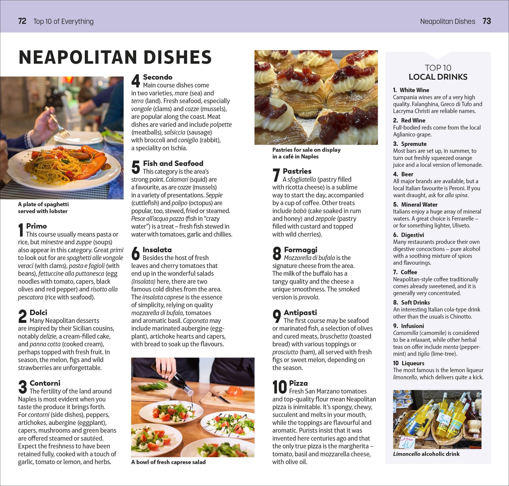 DK Top 10 Naples and the Amalfi Coast: Top 10 lists for your perfect trip, plus an all-weather folded map