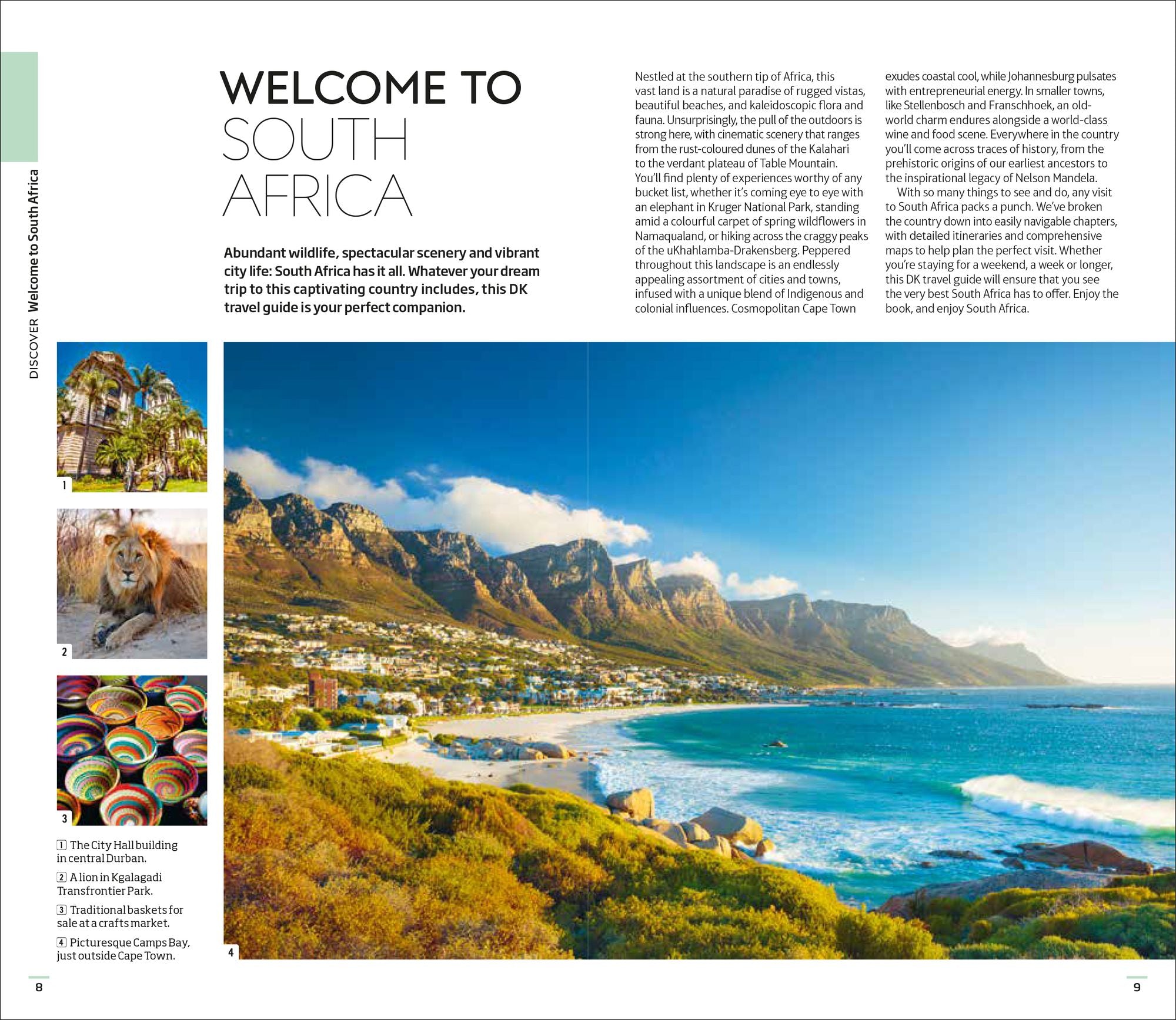 DK South Africa: Must-See Sights. Culture & History. Detailed Maps & Tours. Covers Cape Town, Kruger National Park, &