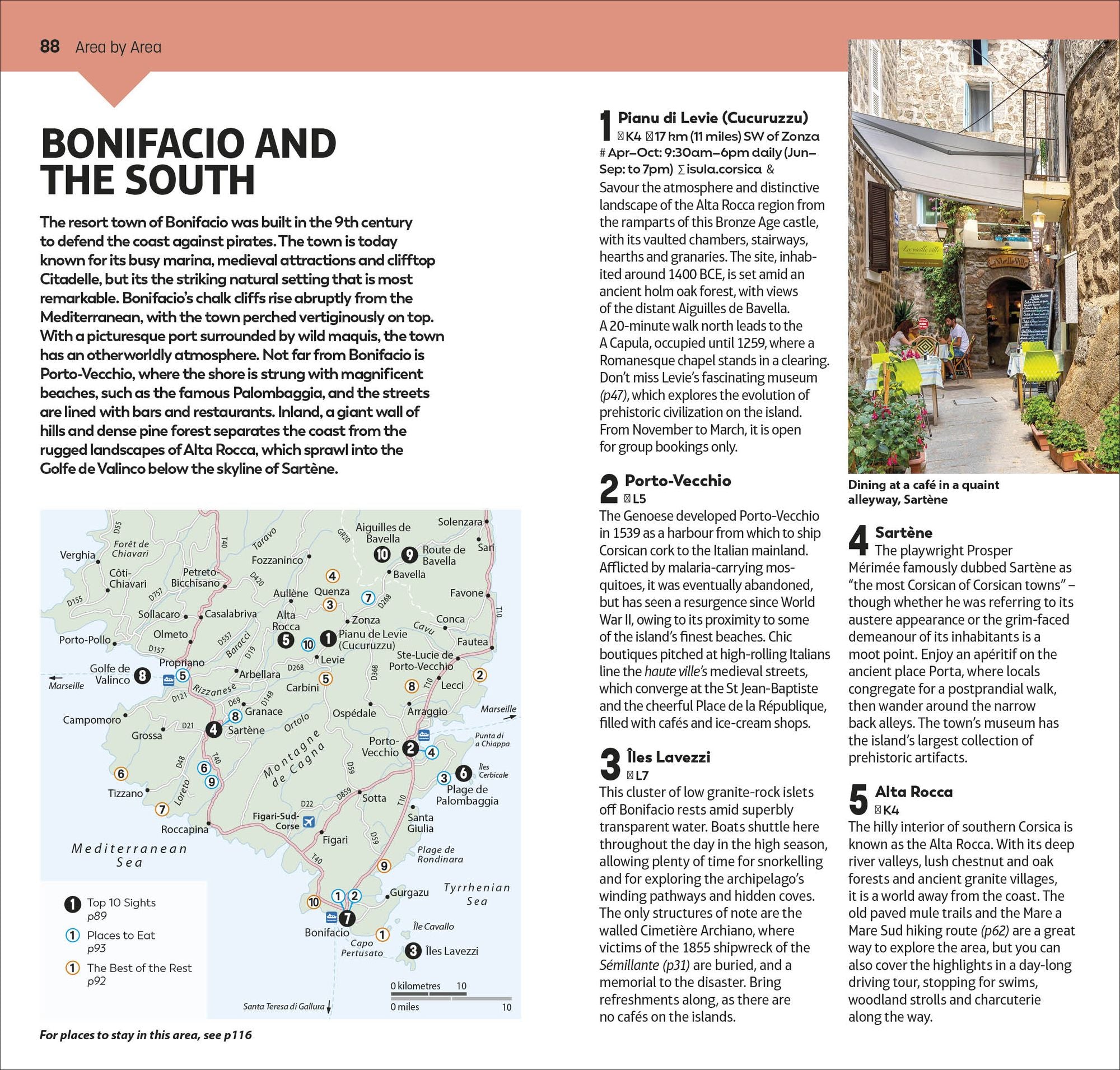 DK Top 10 Corsica: Top 10 lists for your perfect trip, plus an all-weather folded map