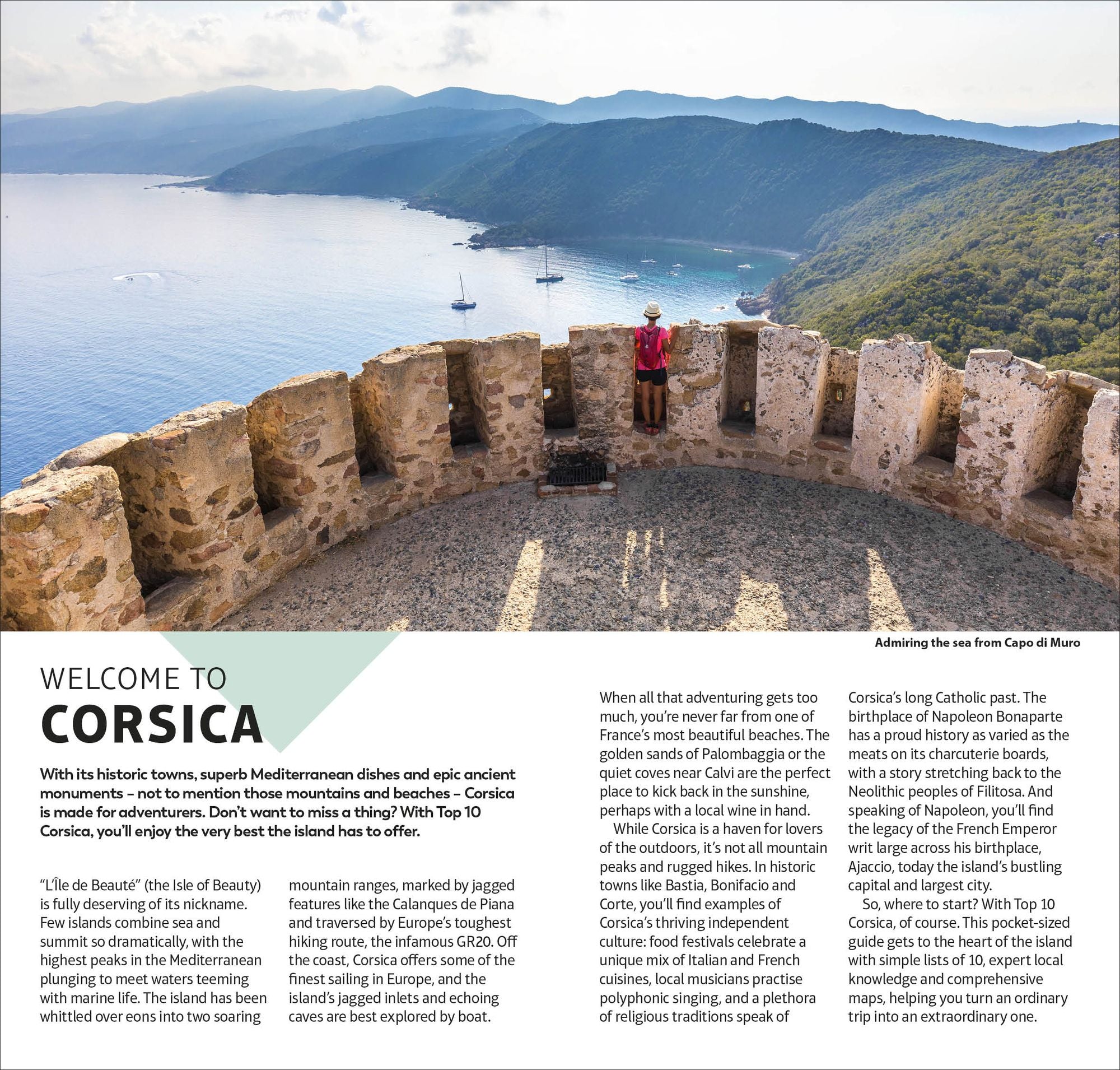 DK Top 10 Corsica: Top 10 lists for your perfect trip, plus an all-weather folded map