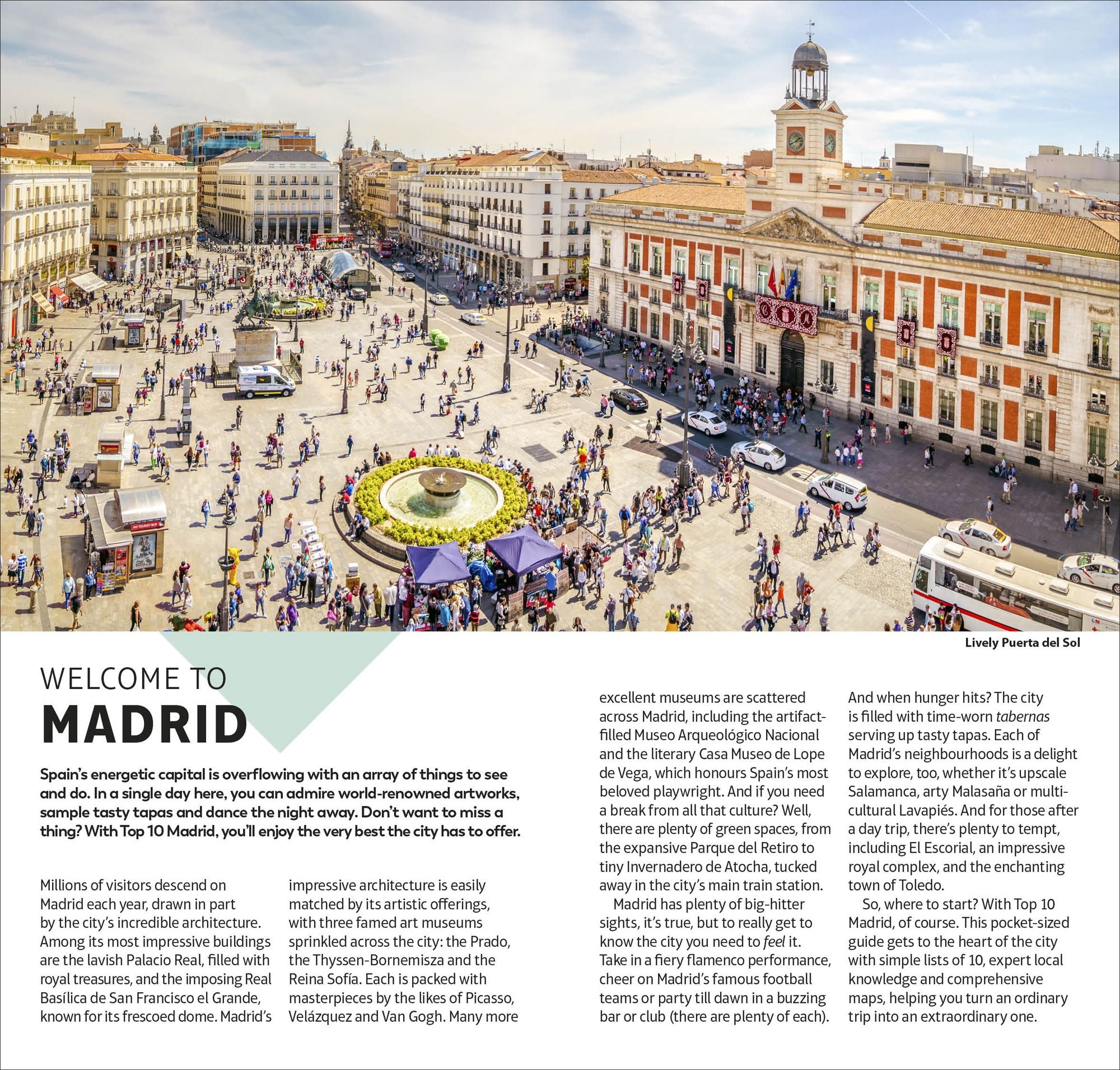 DK Top 10 Madrid: Top 10 lists for your perfect trip, plus an all-weather folded map
