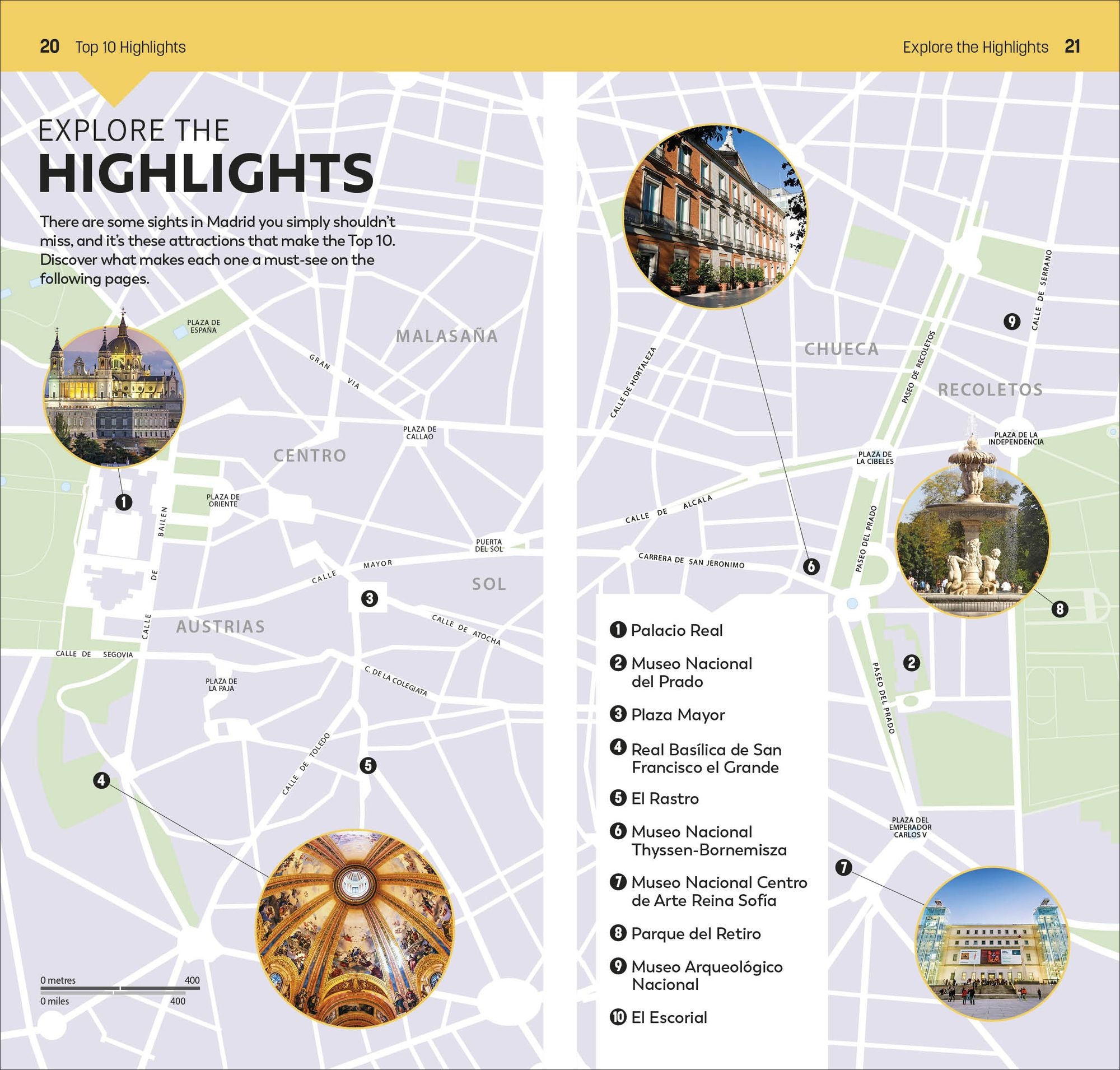 DK Top 10 Madrid: Top 10 lists for your perfect trip, plus an all-weather folded map