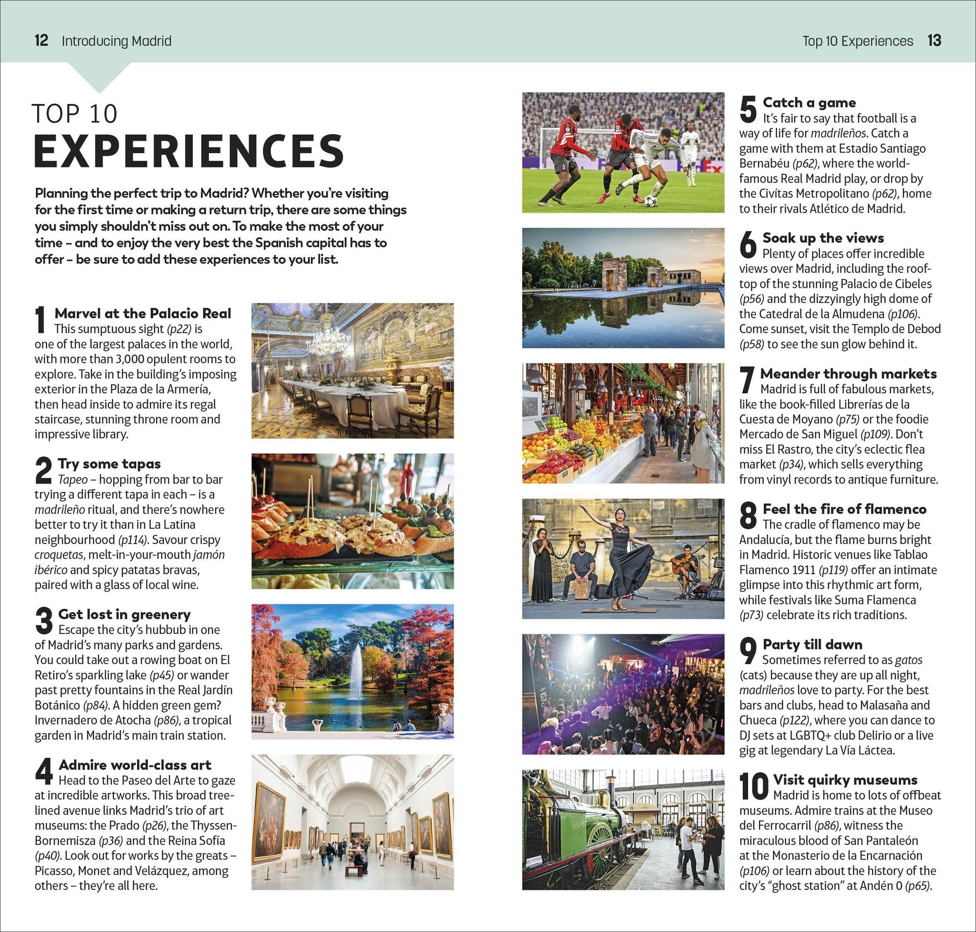DK Top 10 Madrid: Top 10 lists for your perfect trip, plus an all-weather folded map
