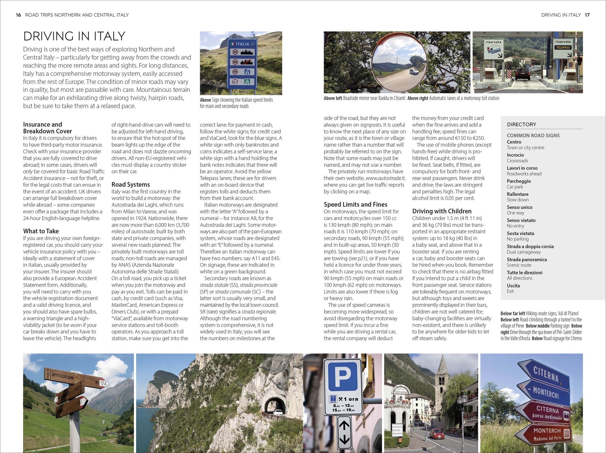 DK Road Trips Northern and Central Italy