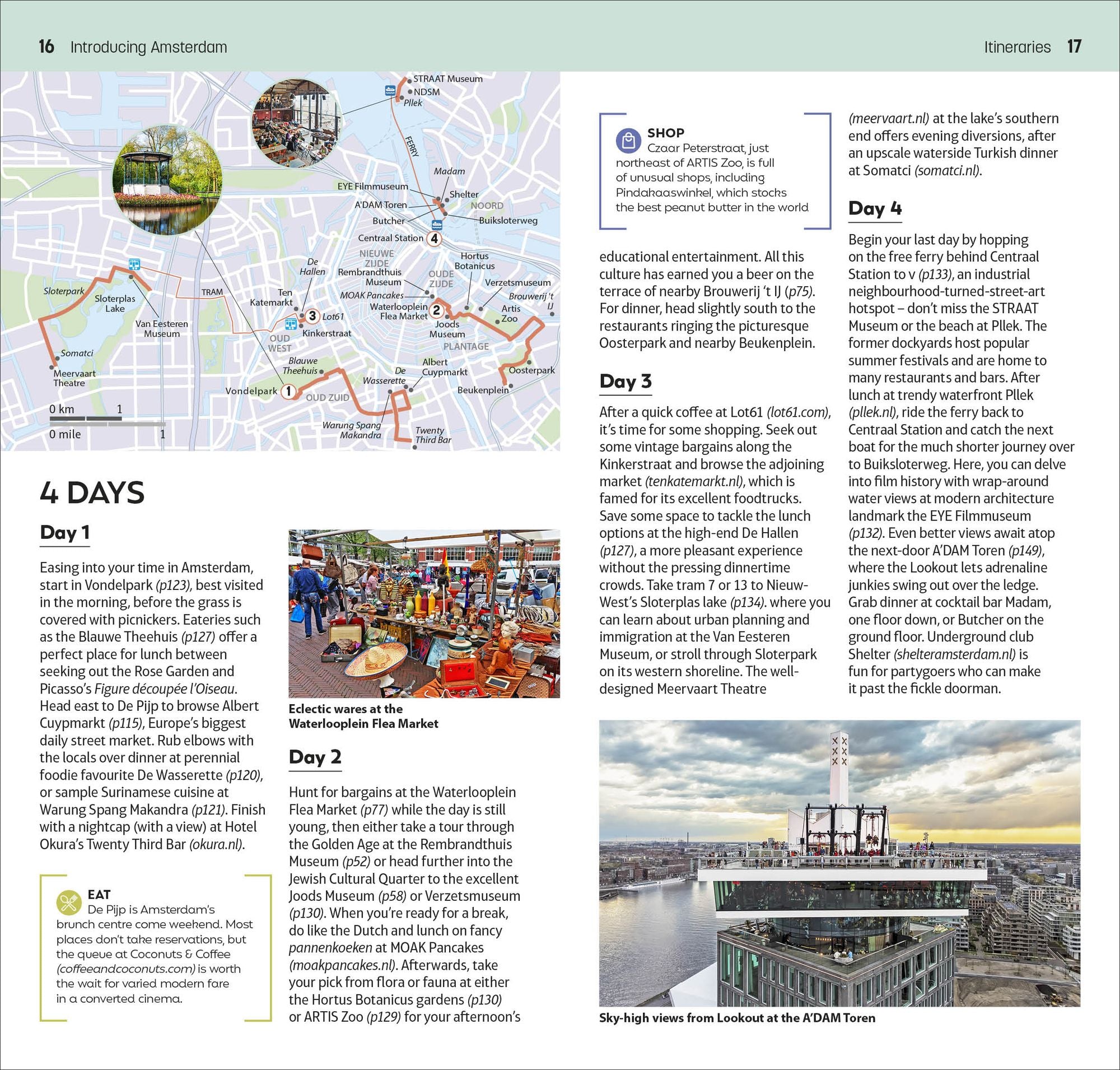 DK Top 10 Amsterdam: Top 10 lists for your perfect trip, plus an all-weather folded map