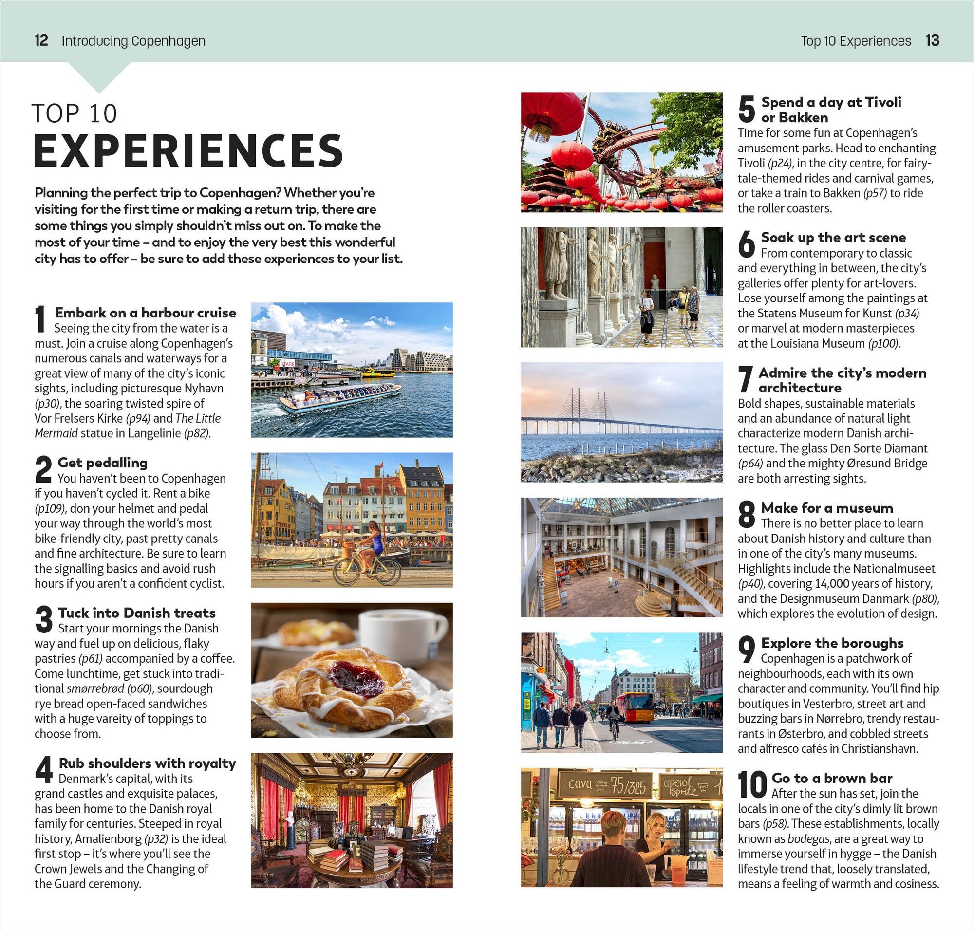 DK Top 10 Copenhagen: Top 10 lists for your perfect trip, plus an all-weather folded map