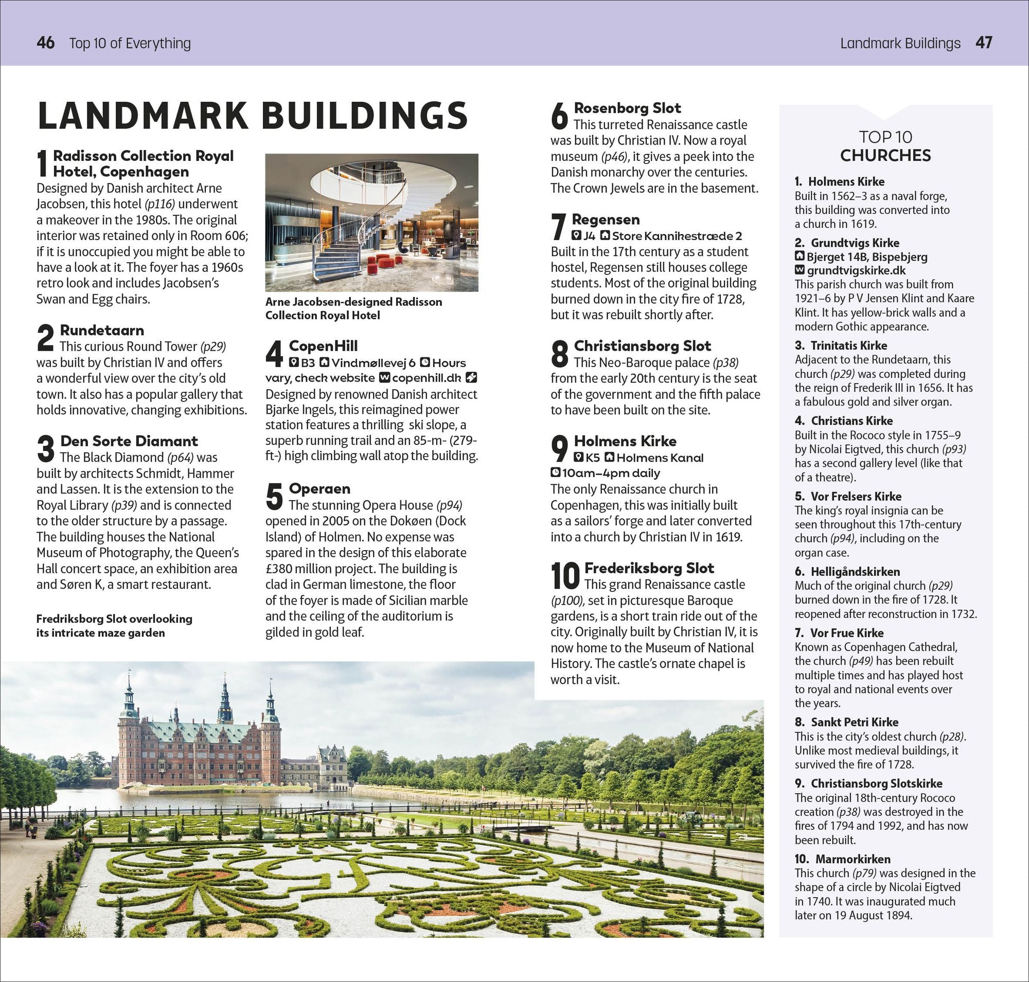 DK Top 10 Copenhagen: Top 10 lists for your perfect trip, plus an all-weather folded map