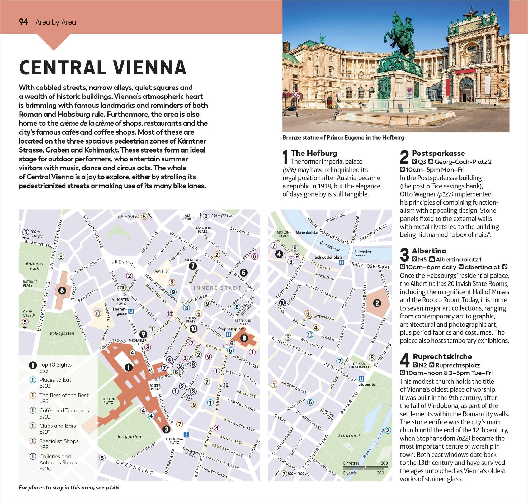 DK Top 10 Vienna: Top 10 lists for your perfect trip, plus an all-weather folded map