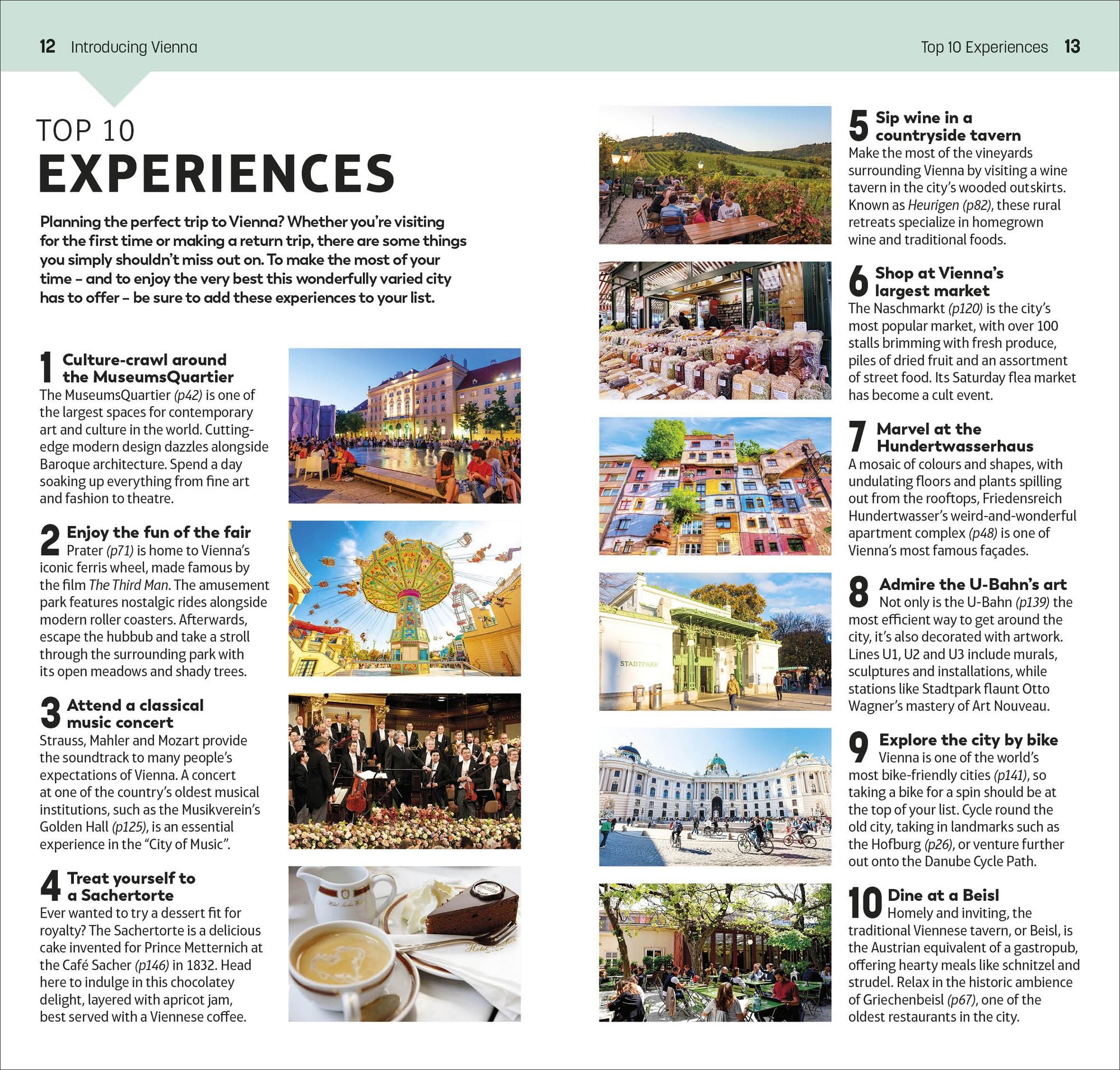 DK Top 10 Vienna: Top 10 lists for your perfect trip, plus an all-weather folded map