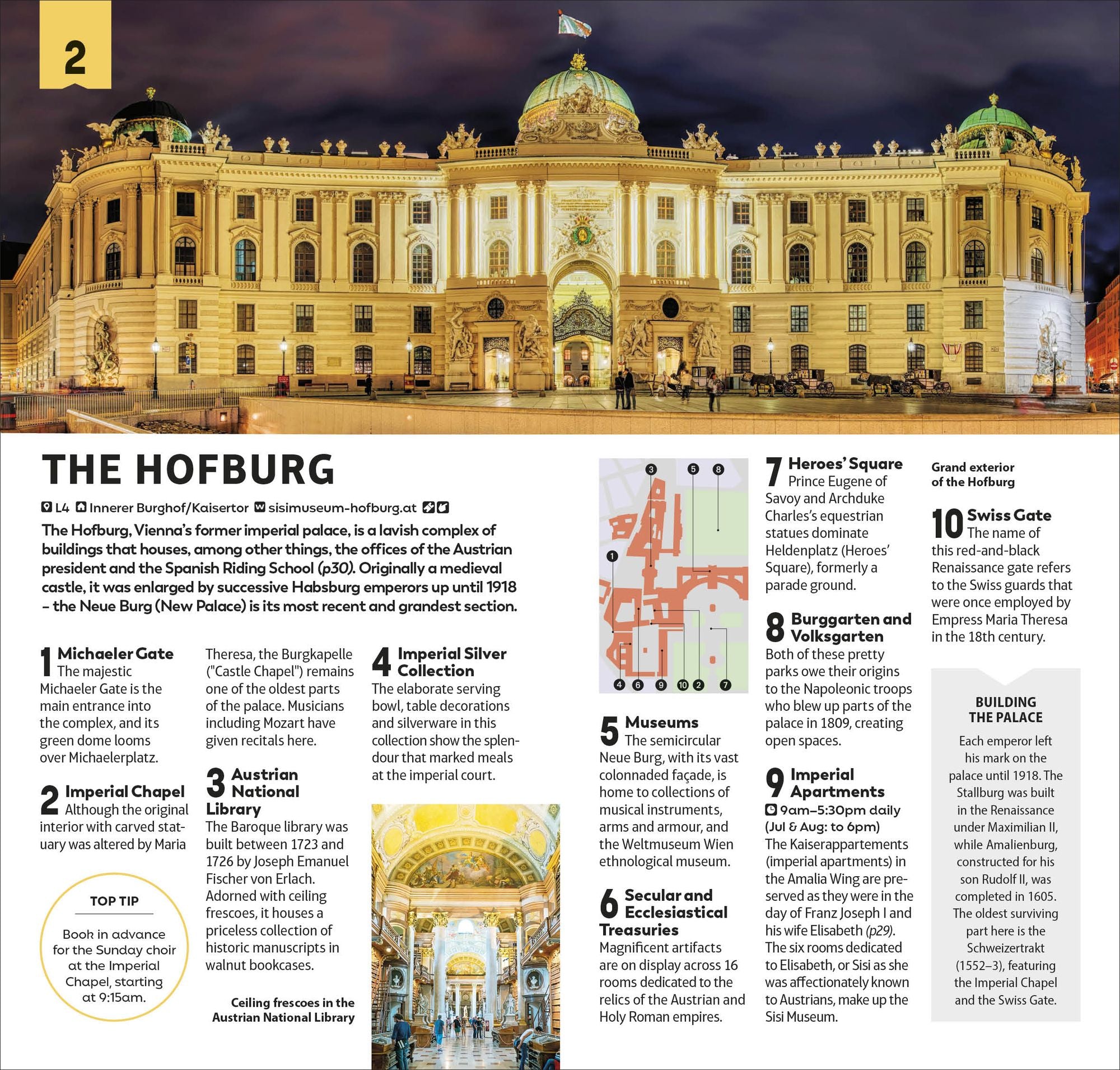 DK Top 10 Vienna: Top 10 lists for your perfect trip, plus an all-weather folded map