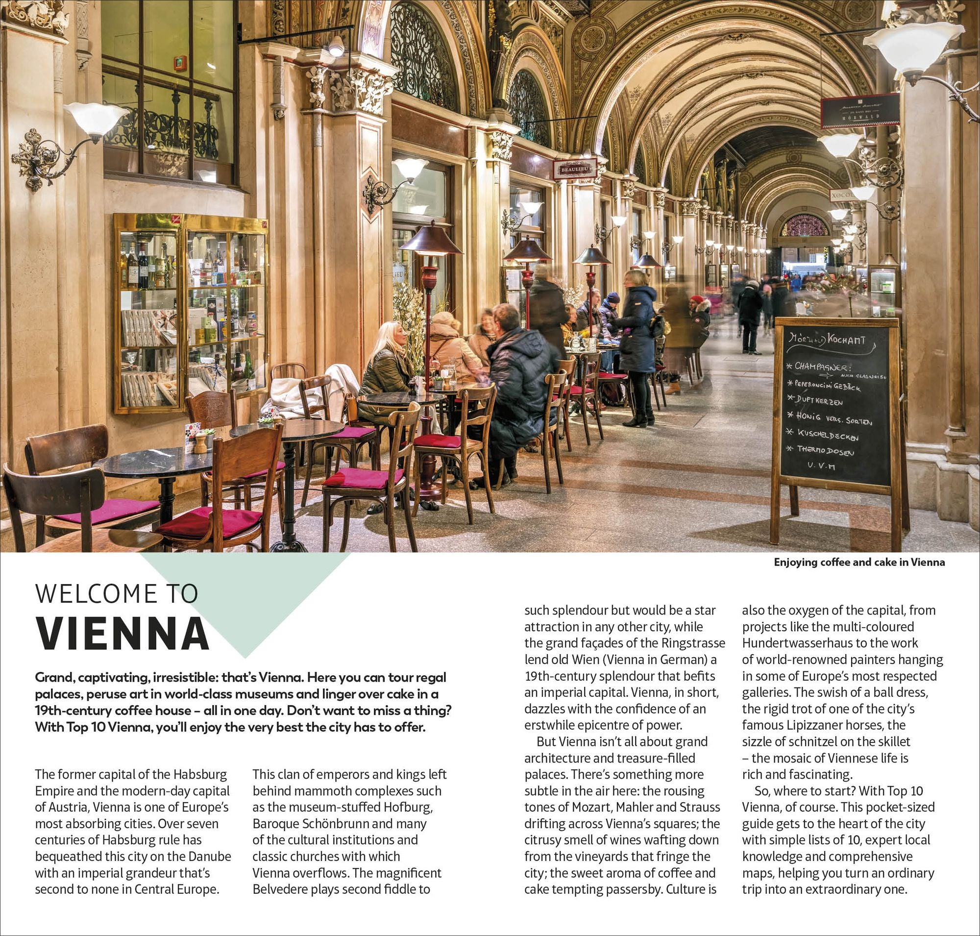 DK Top 10 Vienna: Top 10 lists for your perfect trip, plus an all-weather folded map