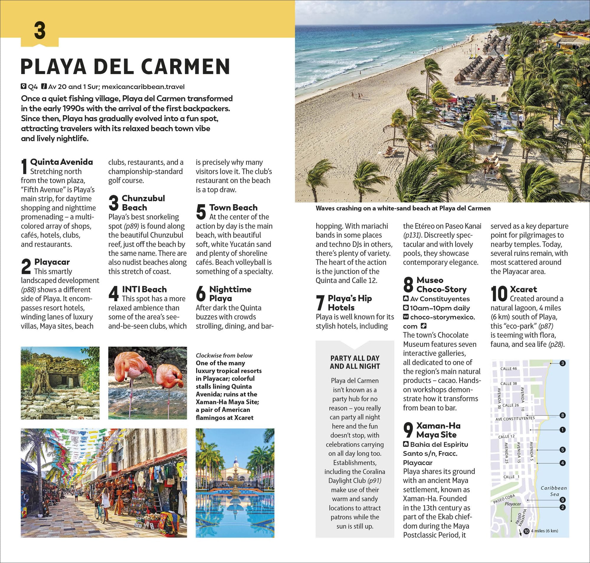 DK Top 10 Cancún and the Yucatán: Top 10 lists for your perfect trip, plus an all-weather folded map