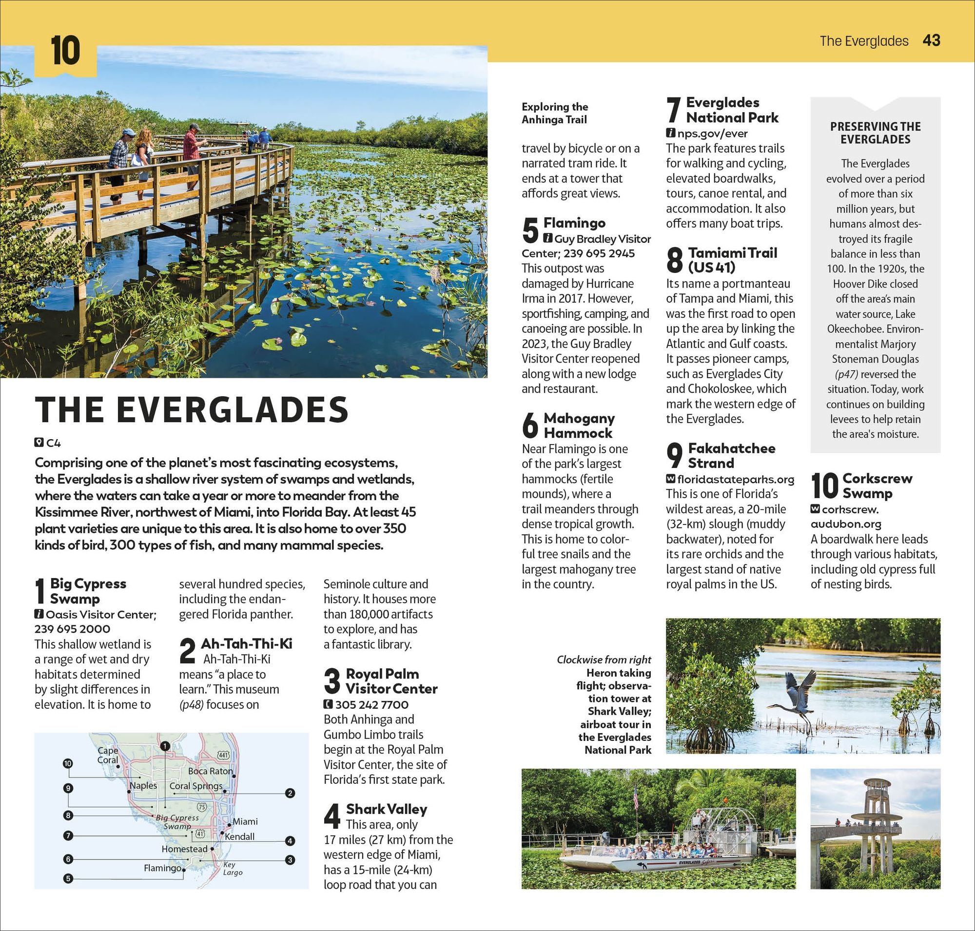 DK Top 10 Miami and the Keys: Top 10 lists for your perfect trip, plus an all-weather folded map