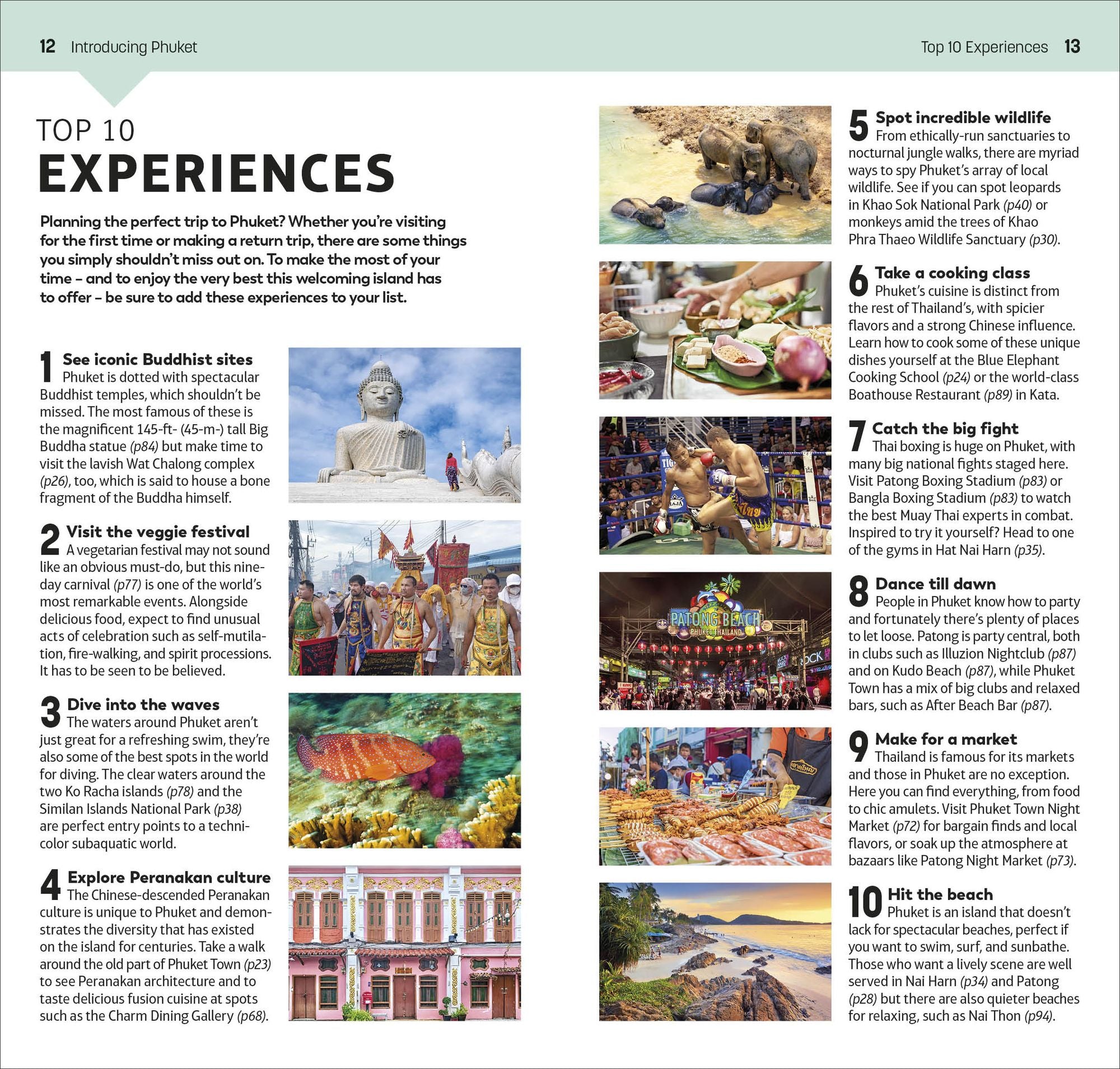DK Top 10 Phuket: Top 10 lists for your perfect trip, plus an all-weather folded map