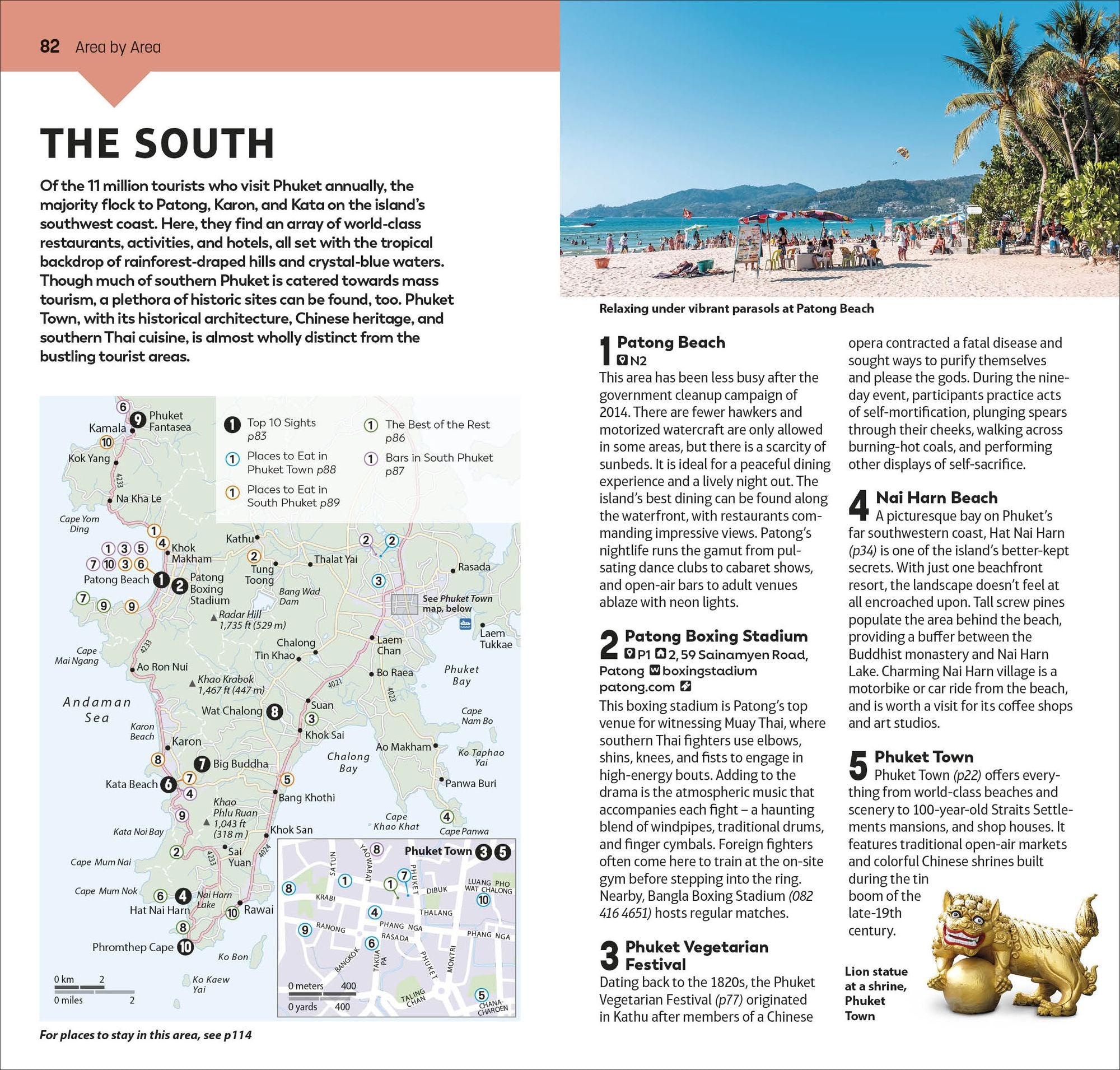 DK Top 10 Phuket: Top 10 lists for your perfect trip, plus an all-weather folded map
