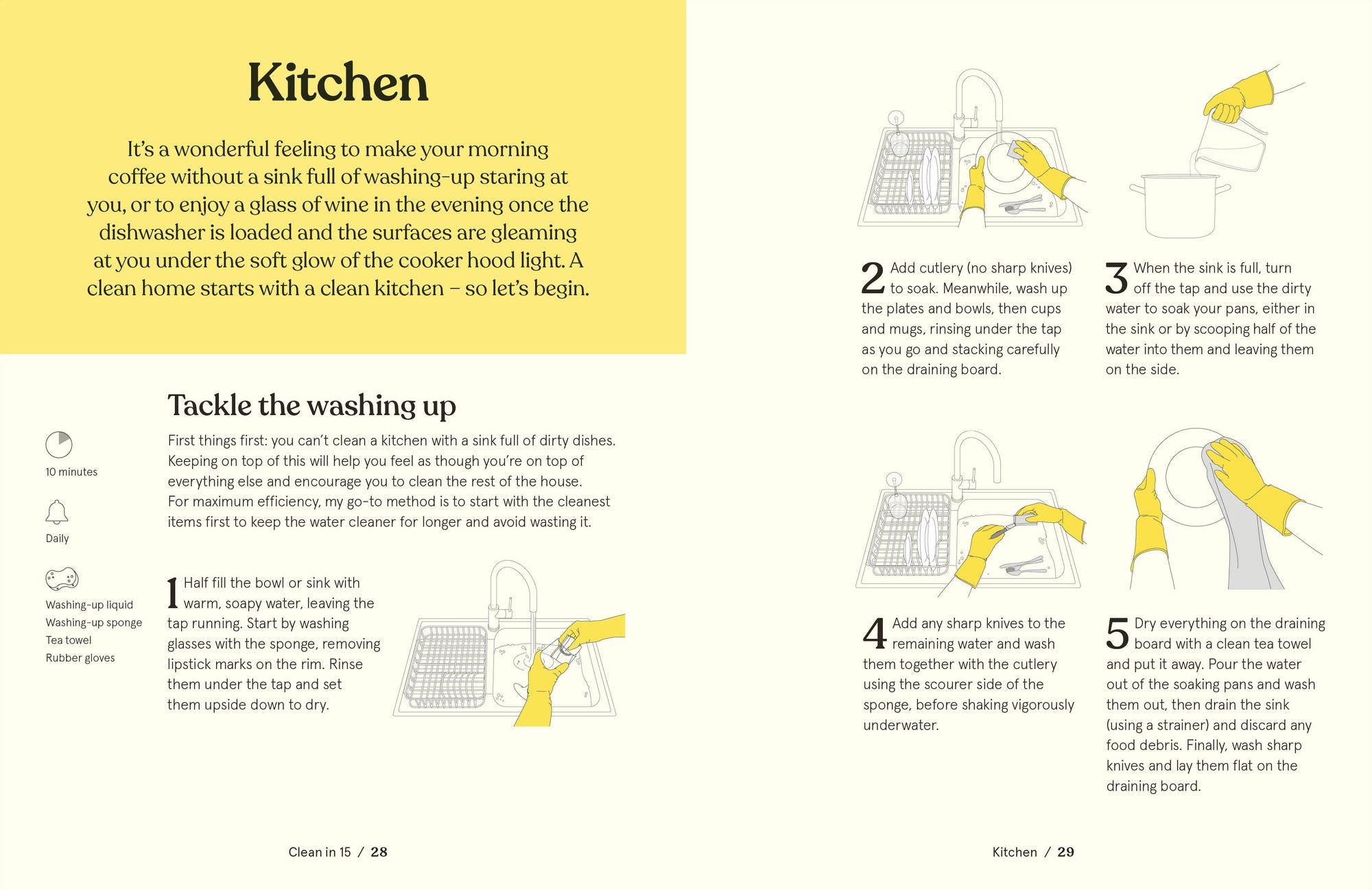 Clean in 15: Create a Clean & Happy Home in Minutes