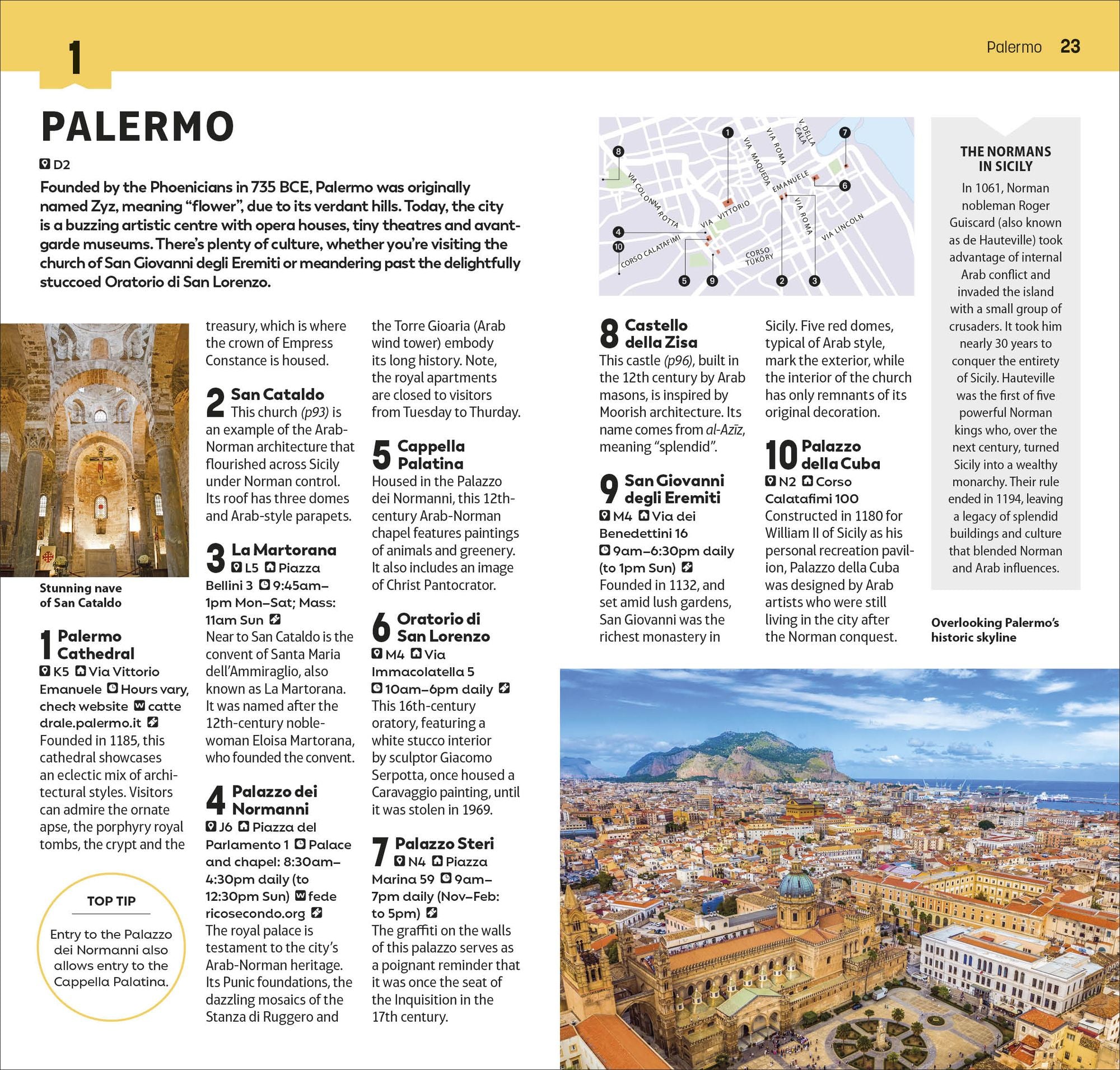DK Top 10 Sicily: Top 10 lists for your perfect trip, plus an all-weather folded map