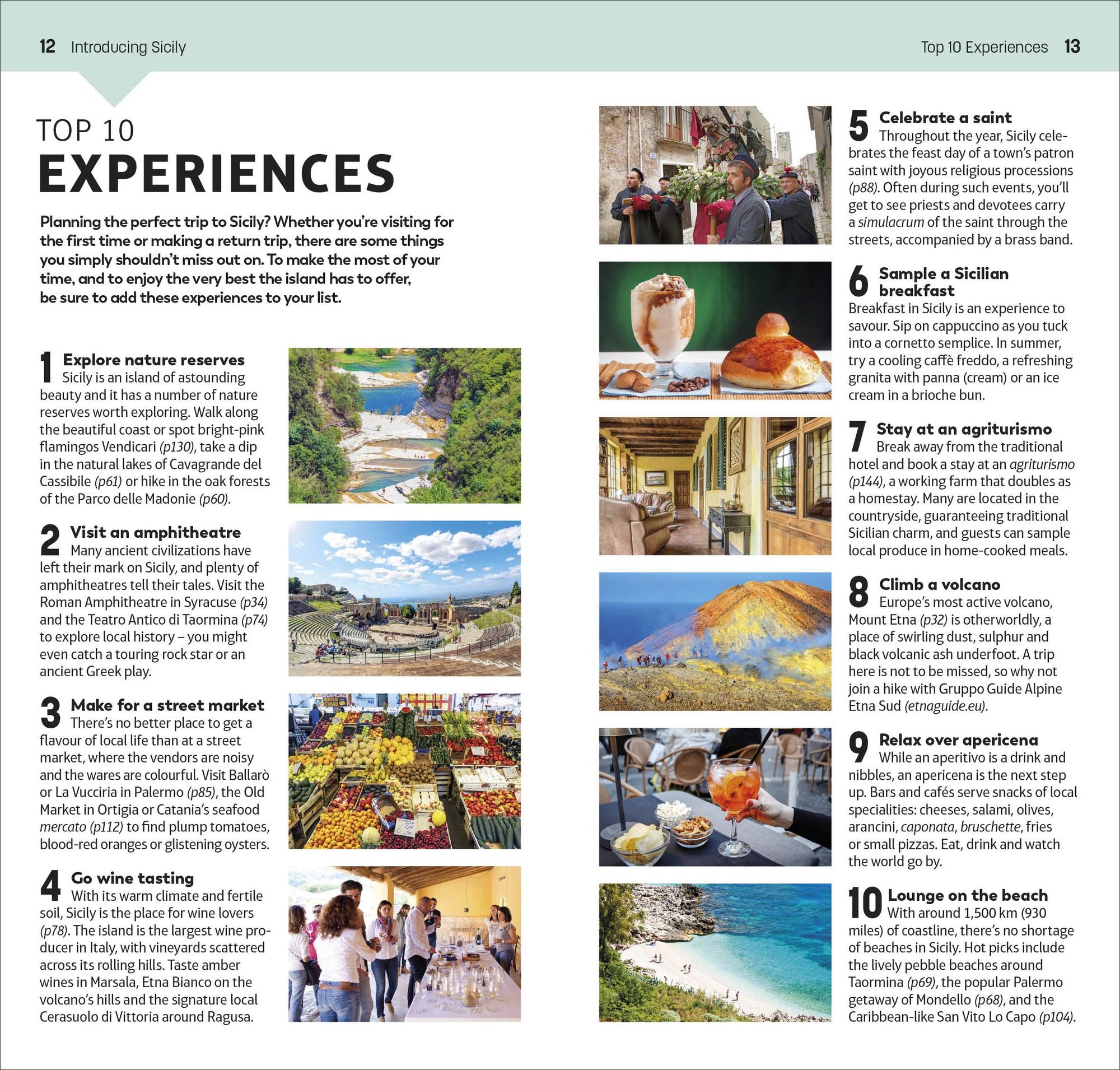 DK Top 10 Sicily: Top 10 lists for your perfect trip, plus an all-weather folded map