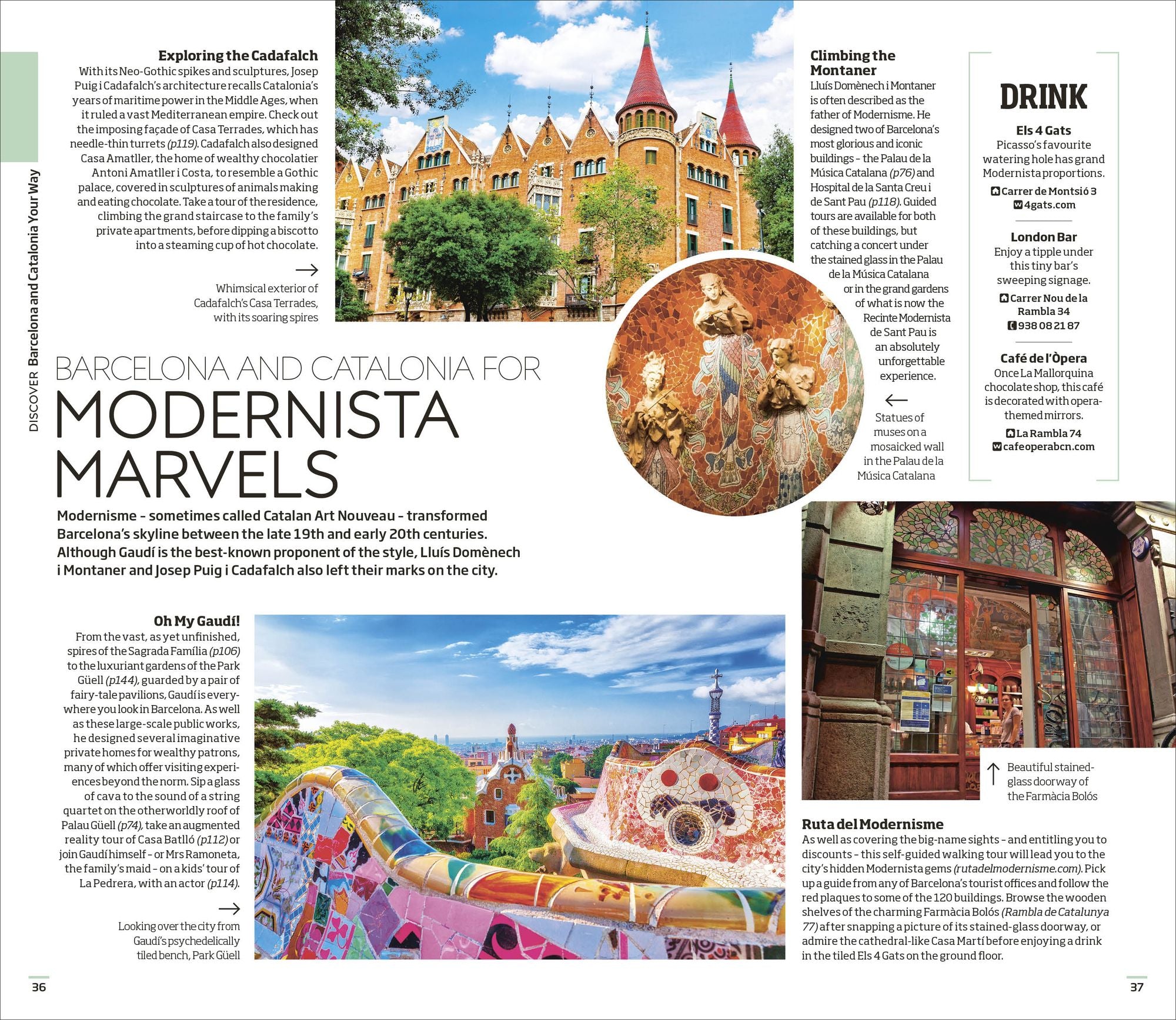 DK Barcelona and Catalonia: Must-See Sights. Culture & History. Detailed Maps & Tours. Covers Costa Brava, Girona, & more