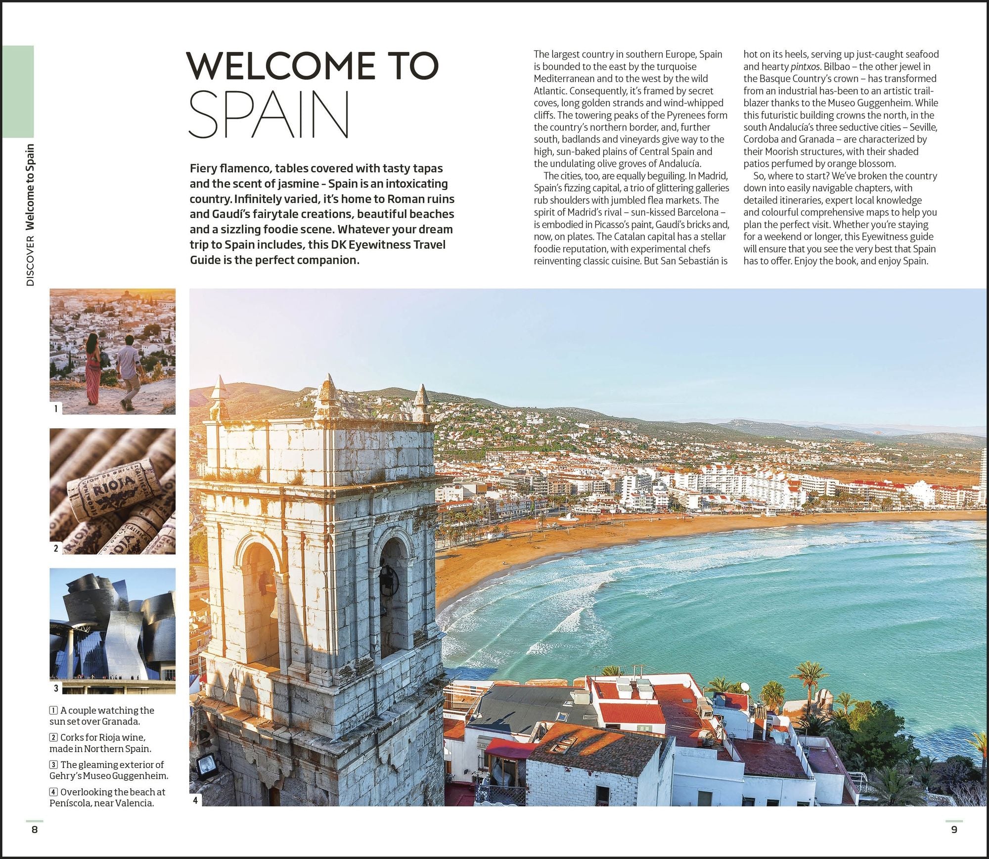 DK Spain: Must-See Sights. Culture & History. Detailed Maps & Tours. Covers Barcelona, Madrid, Seville, & more