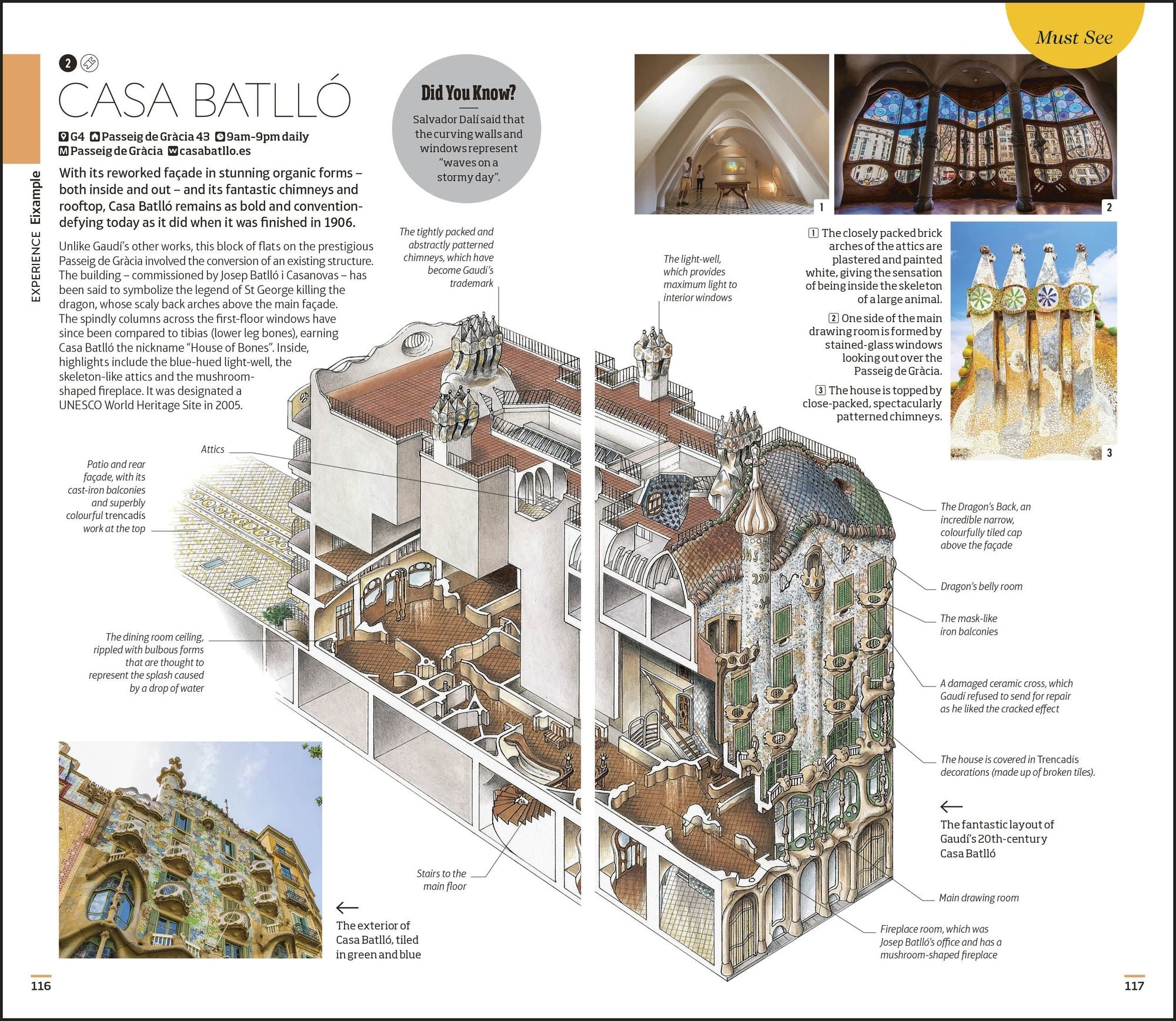 DK Spain: Must-See Sights. Culture & History. Detailed Maps & Tours. Covers Barcelona, Madrid, Seville, & more