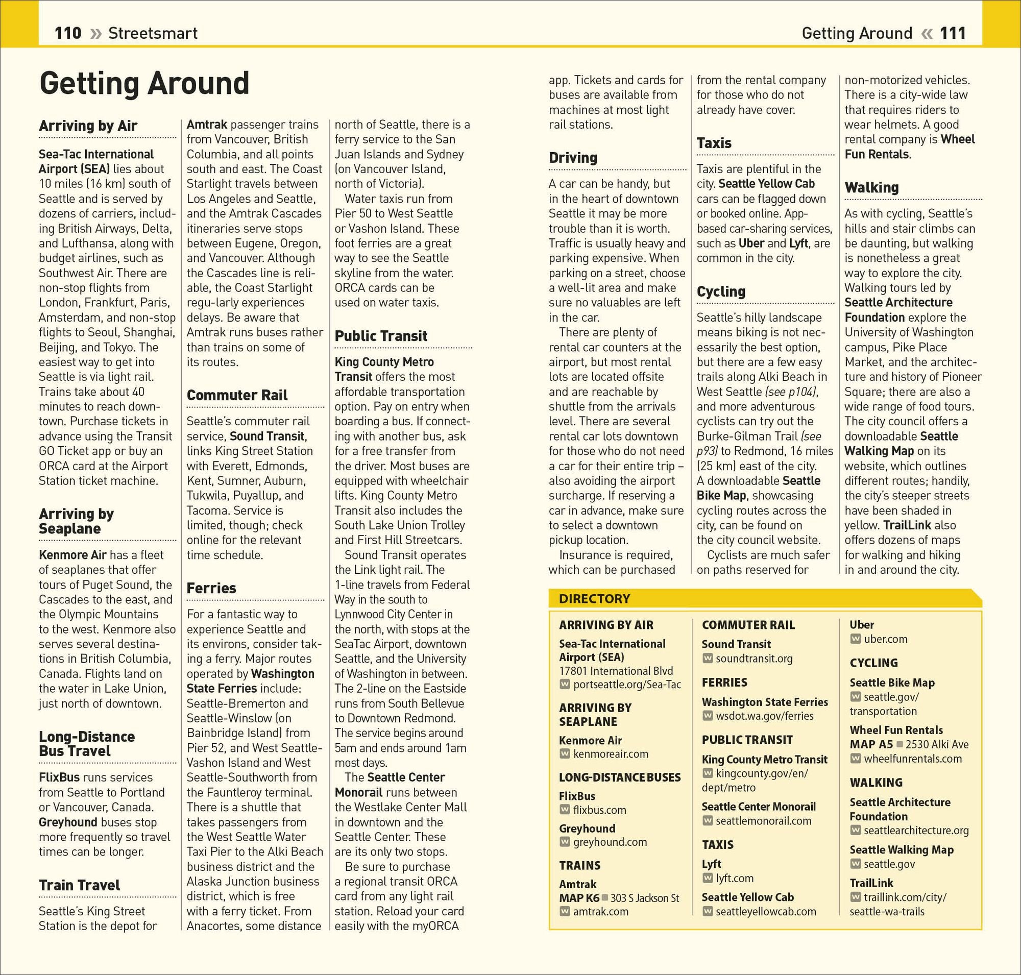 DK Top 10 Seattle: Top 10 lists for your perfect trip, plus an all-weather folded map