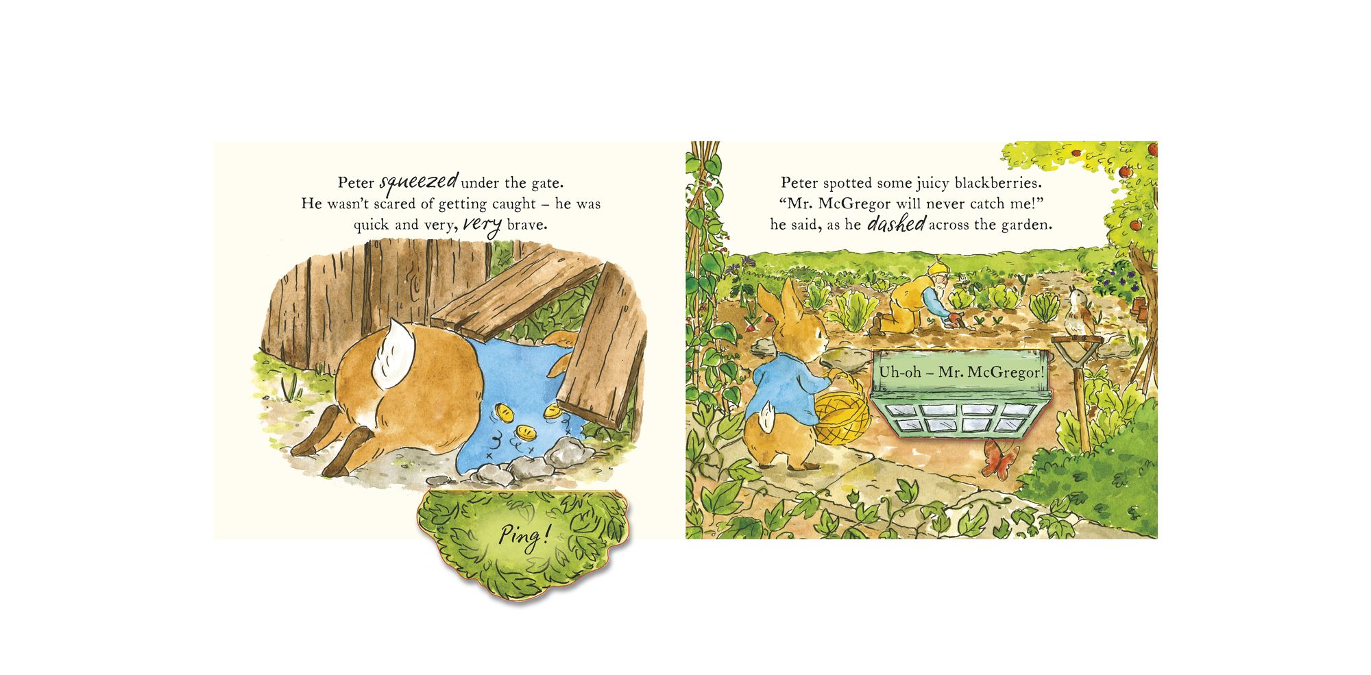 Peter Rabbit Gets Stuck!: A Peter Rabbit Lift-the-Flap Tale