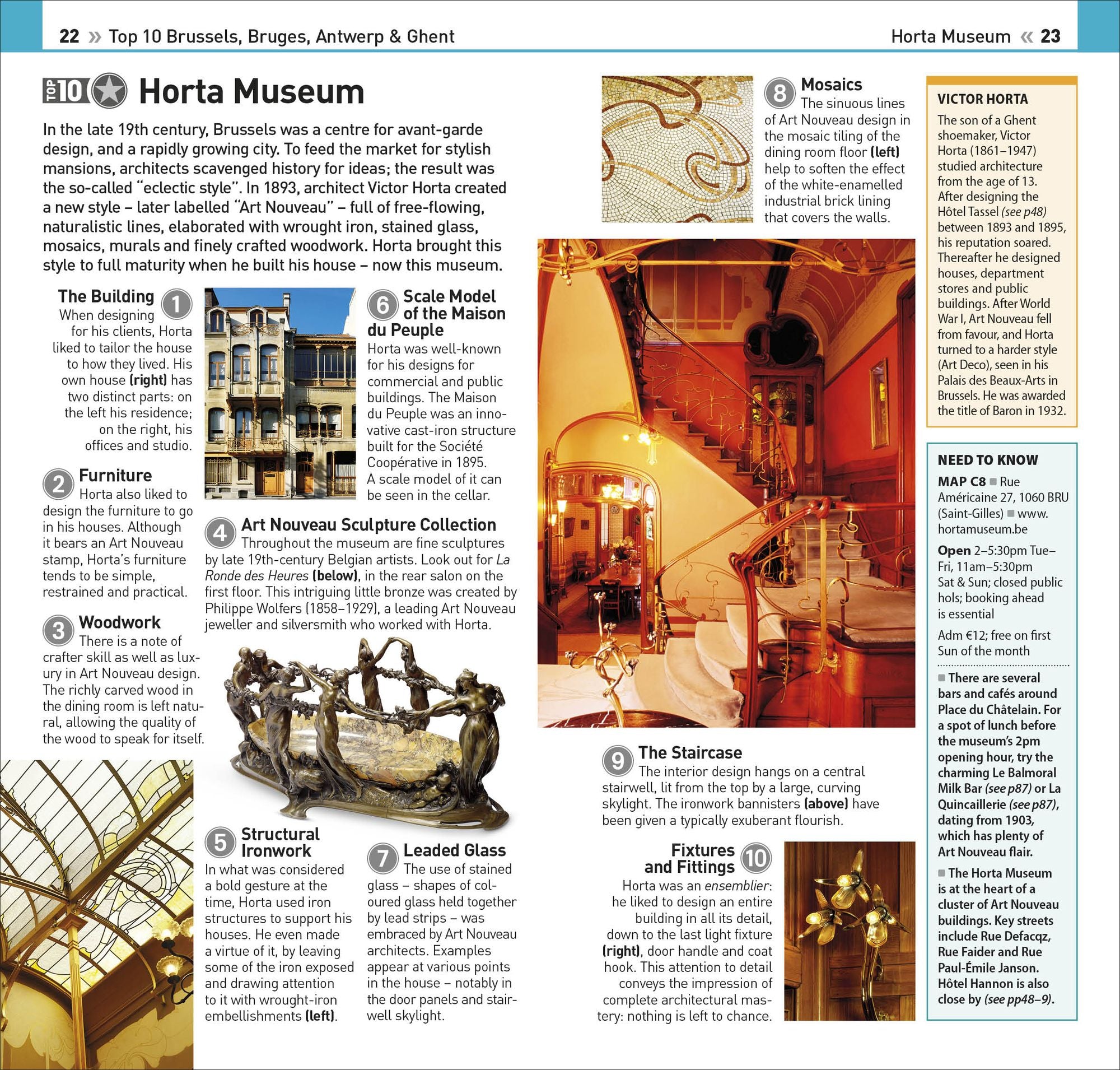 DK Top 10 Brussels, Bruges, Antwerp and Ghent: Top 10 lists for your perfect trip, plus an all-weather folded map