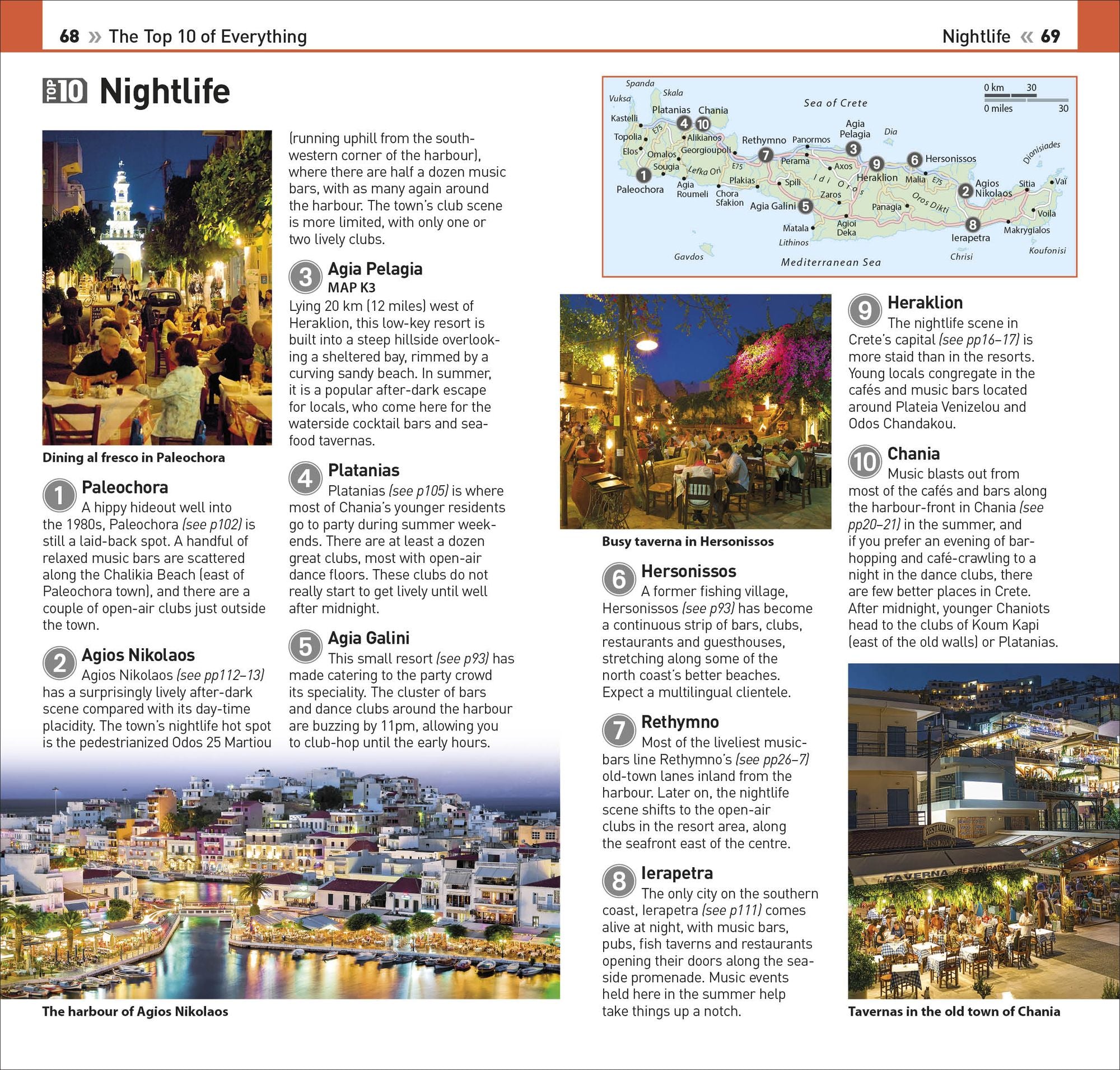 DK Top 10 Crete: Top 10 lists for your perfect trip, plus an all-weather folded map