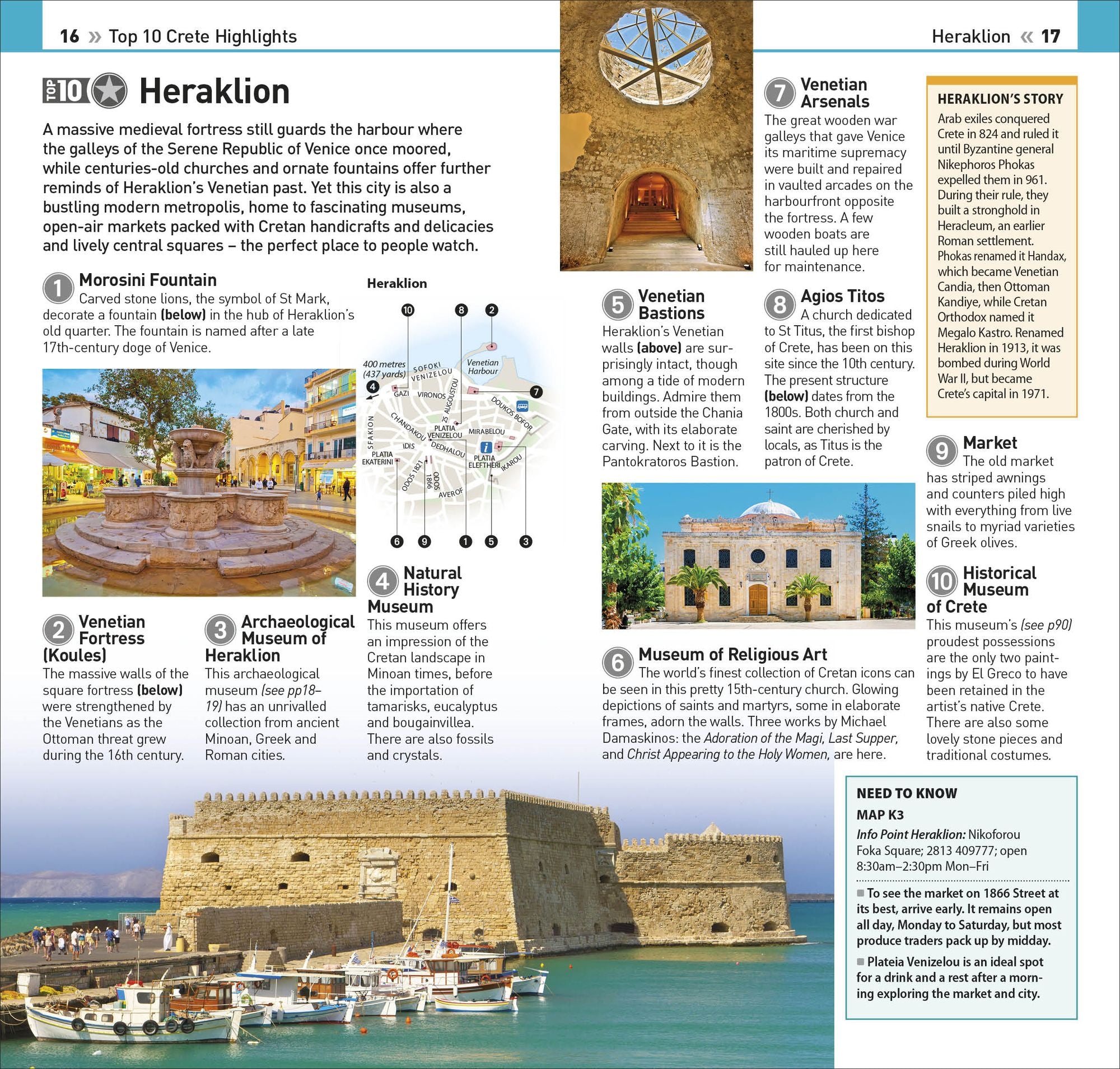 DK Top 10 Crete: Top 10 lists for your perfect trip, plus an all-weather folded map