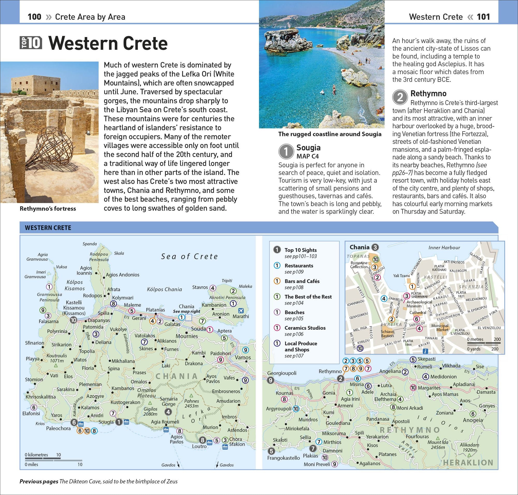 DK Top 10 Crete: Top 10 lists for your perfect trip, plus an all-weather folded map