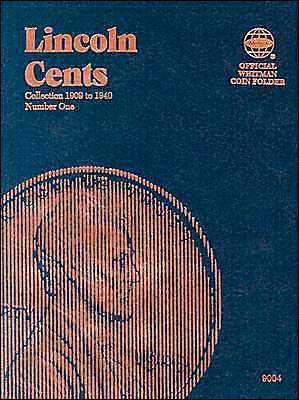 Official Whitman® Coin Folder - Lincoln Cents Collection #1: 1909-1940