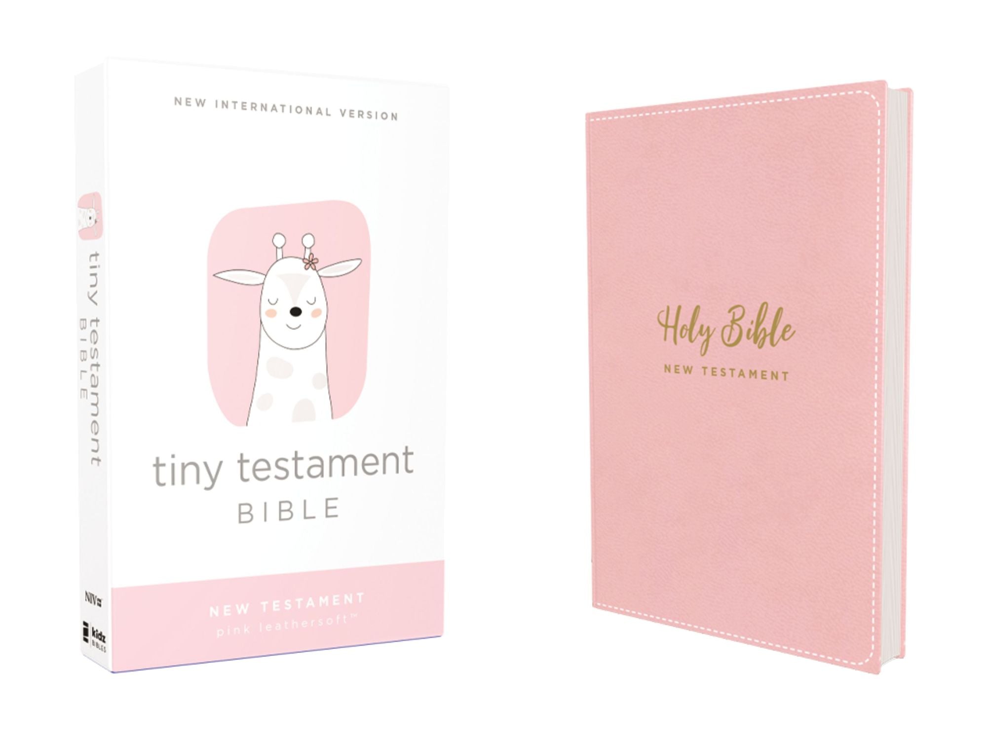NIV, Tiny Testament Bible, New Testament, Leathersoft, Pink, Comfort Print