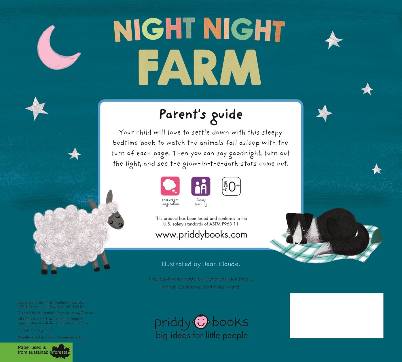 Night Night Farm (Night Night Books): A Cozy Rhyming Bedtime Book