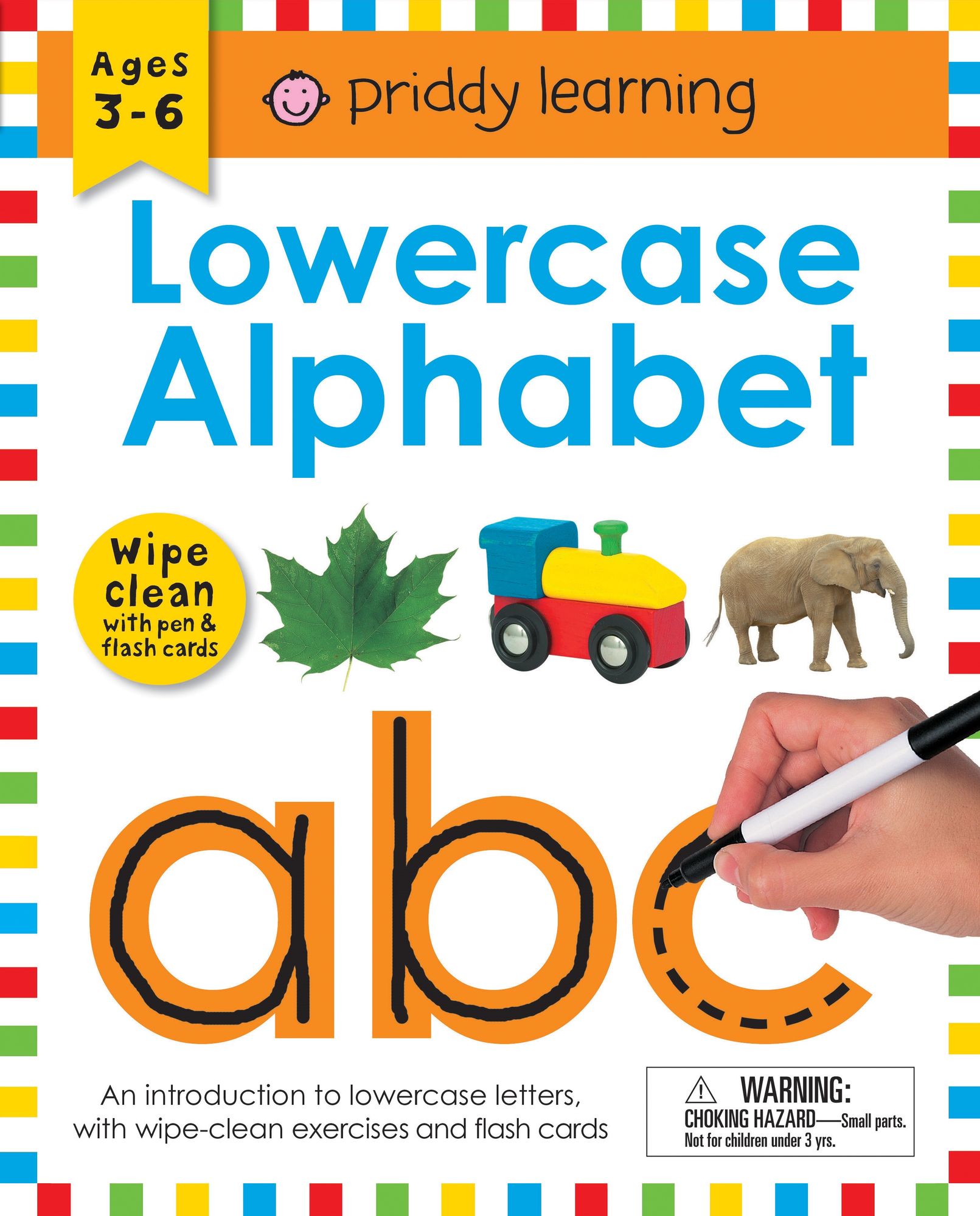 Lowercase Alphabet (Wipe Clean Workbook): An Introduction to Lowercase Letters with Practical Exercises To Do Again and Again