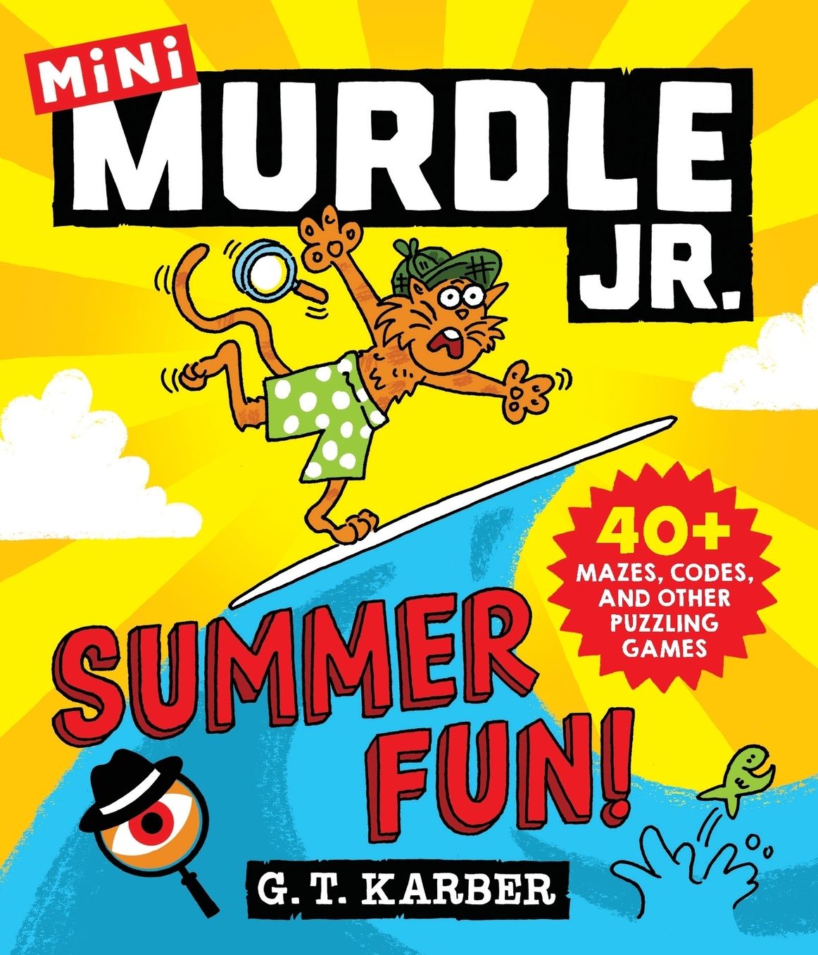 Murdle Jr.: Summer Fun!: 40+ Mazes, Codes, and Other Puzzling Games