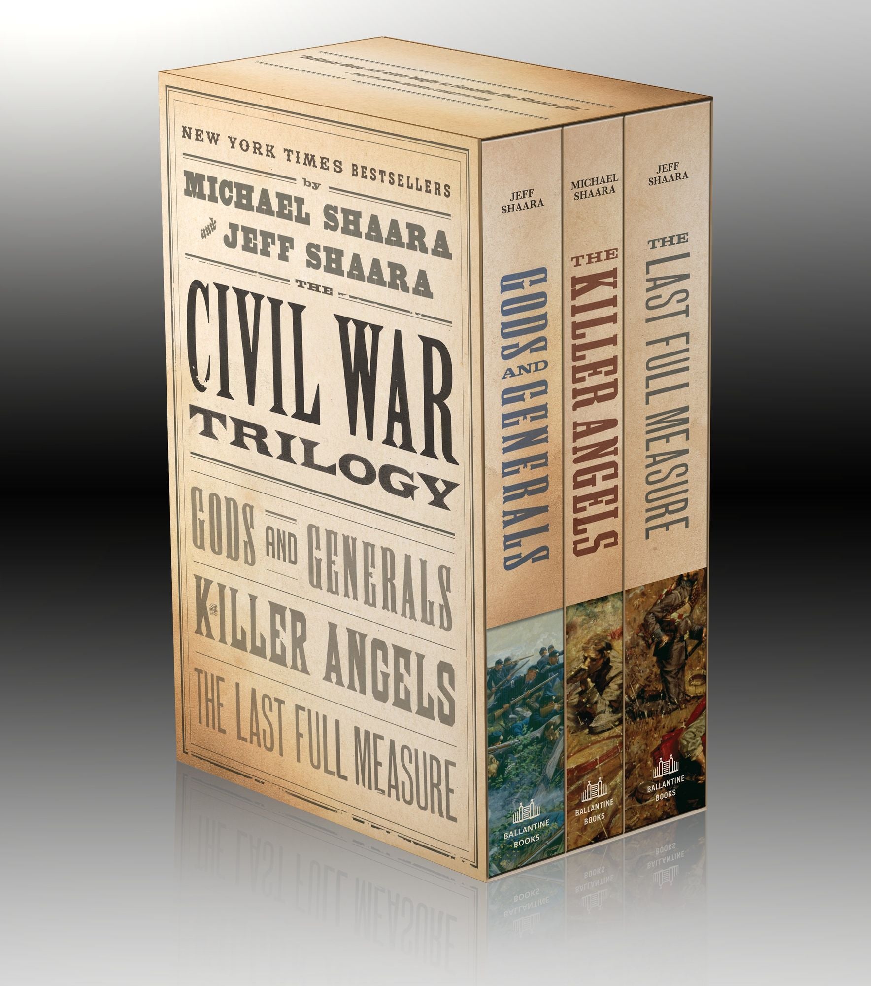 The Civil War Trilogy 3-Book Boxset (Gods and Generals, The Killer Angels, and The Last Full Measure)