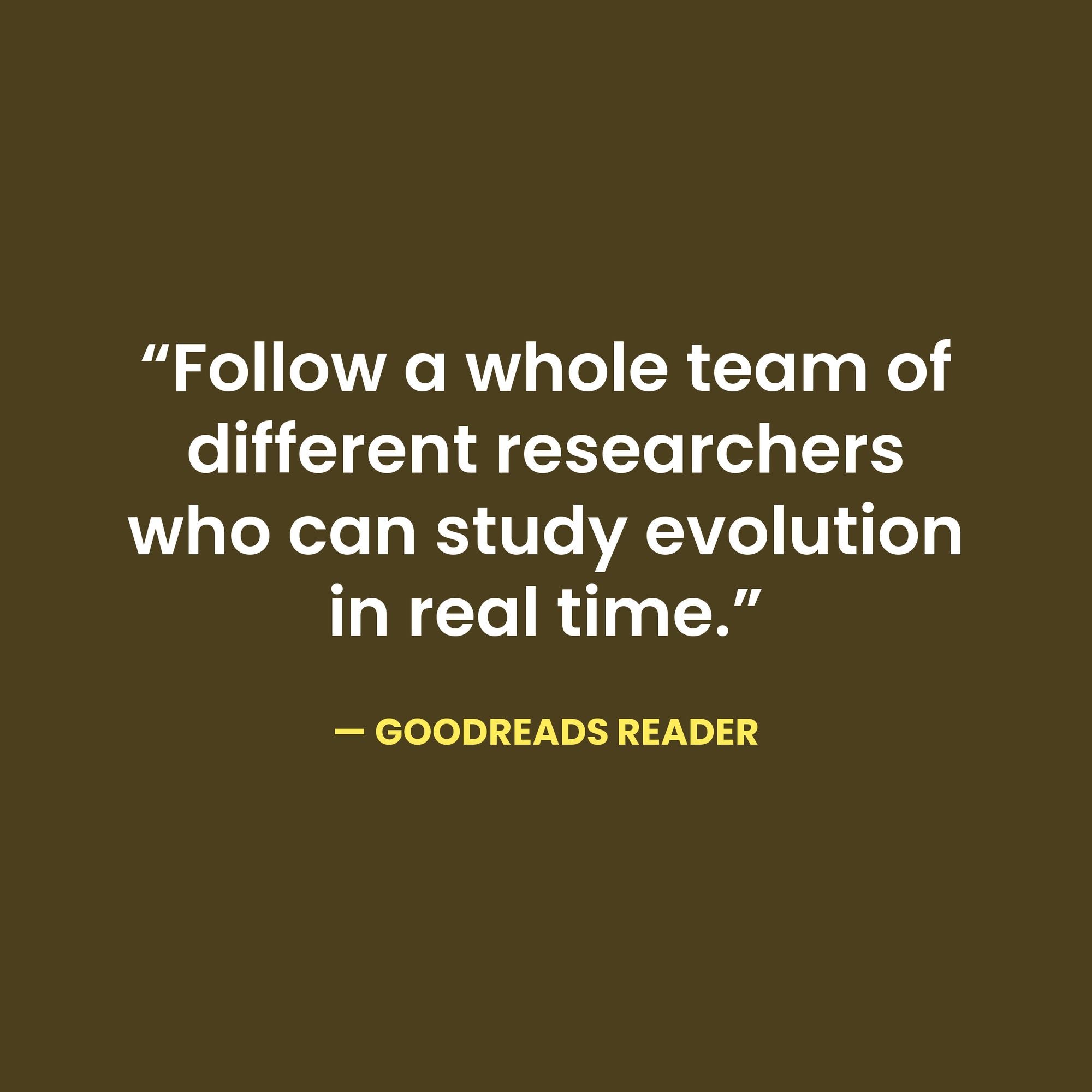 The Lizard Scientists: Studying Evolution in Action