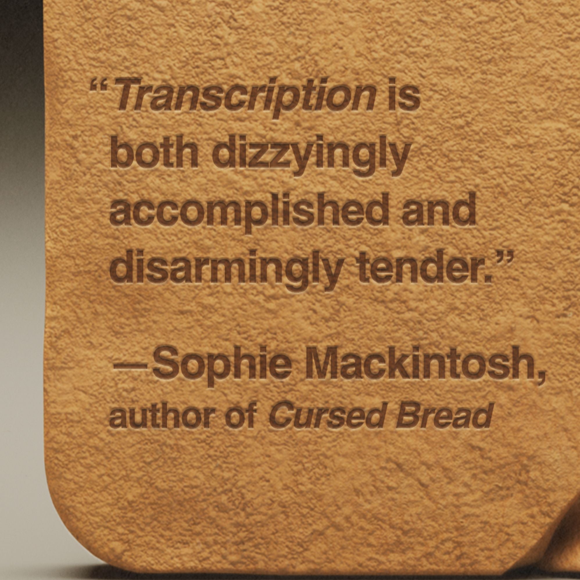 Transcription: A Novel