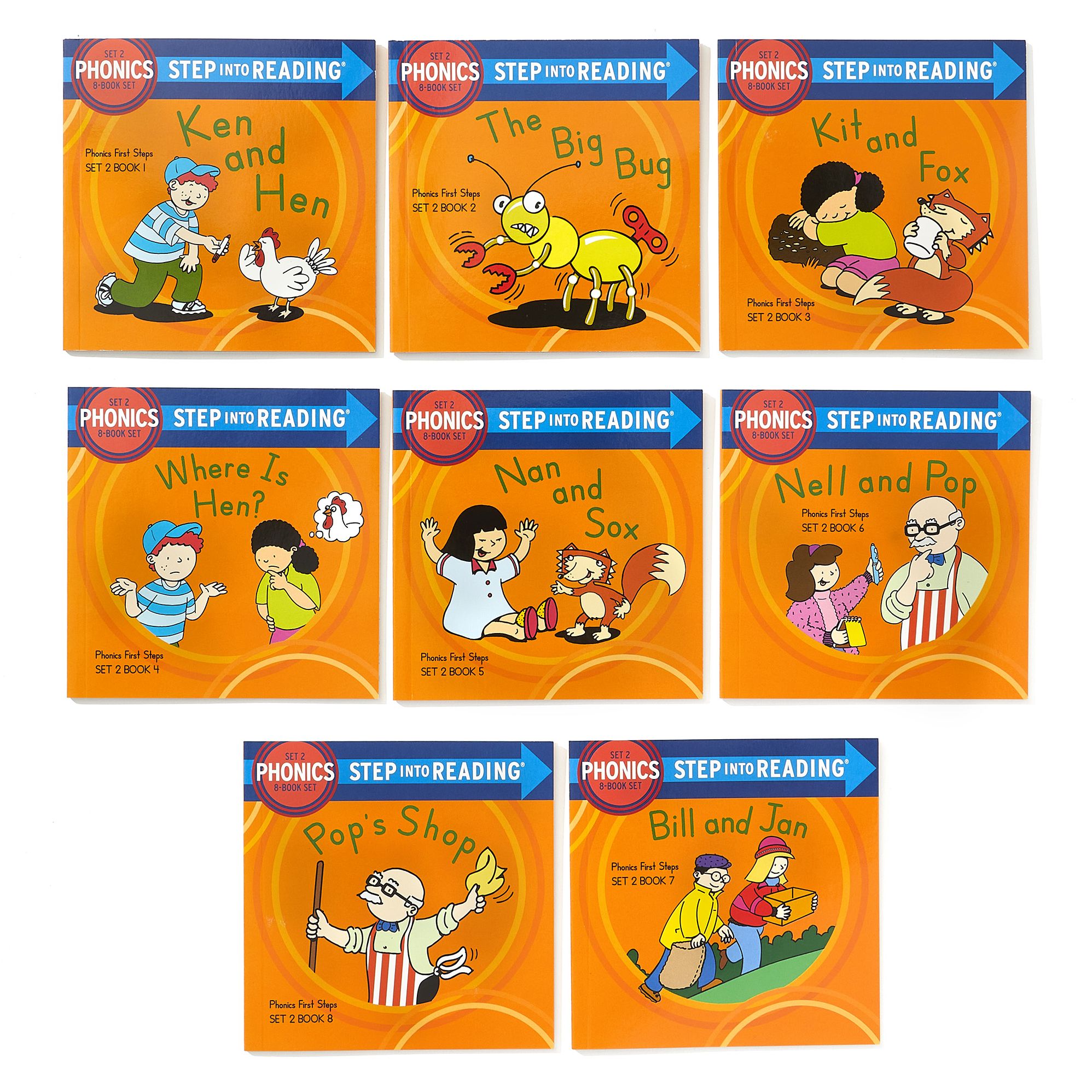 Step into Reading Phonics First Steps, Set 2