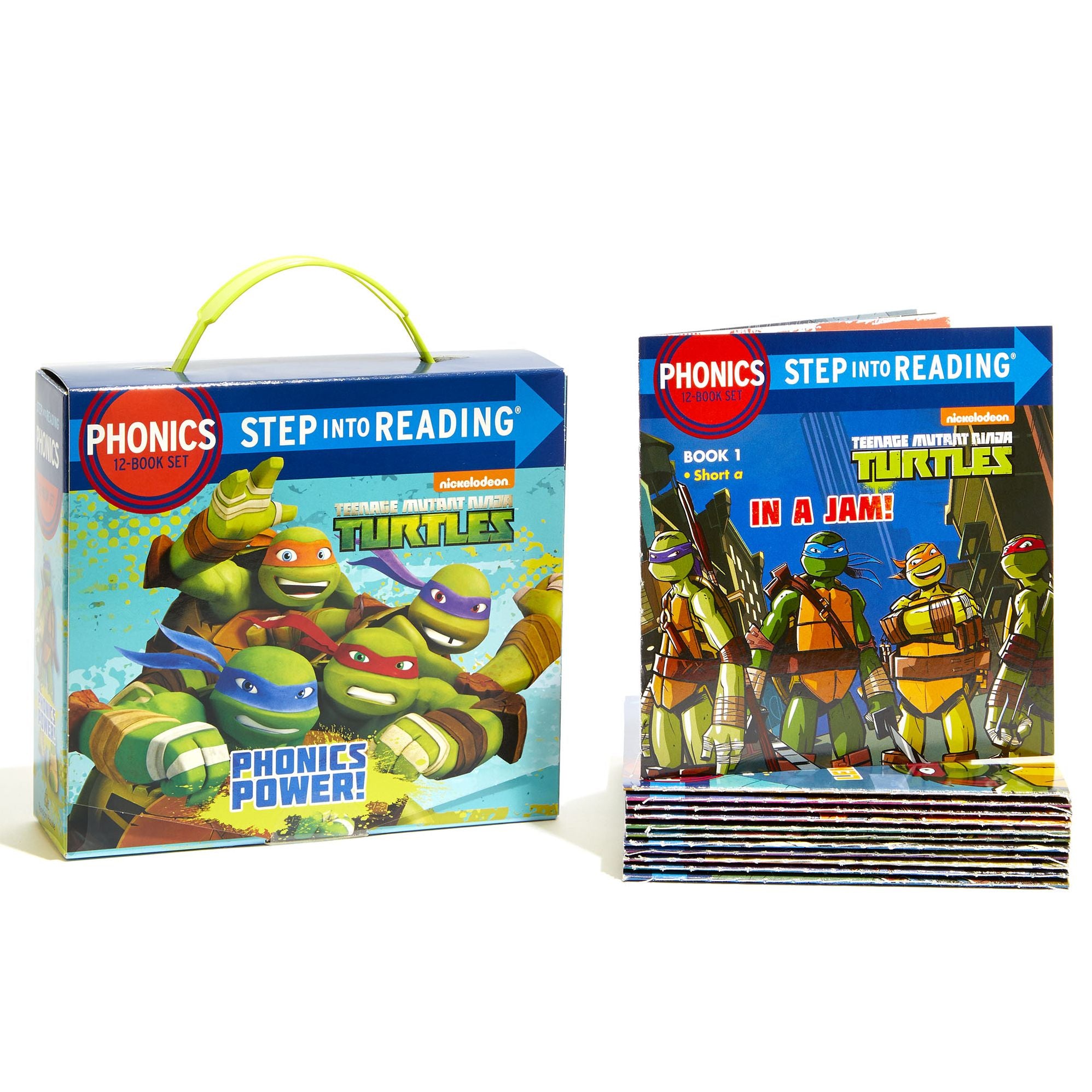 Phonics Power! (Teenage Mutant Ninja Turtles): 12 Step into Reading Books