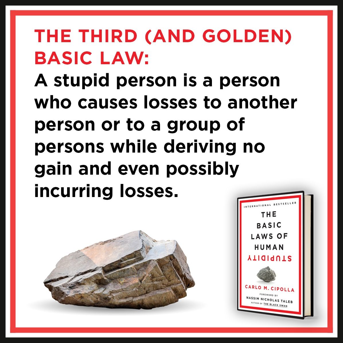 The Basic Laws of Human Stupidity