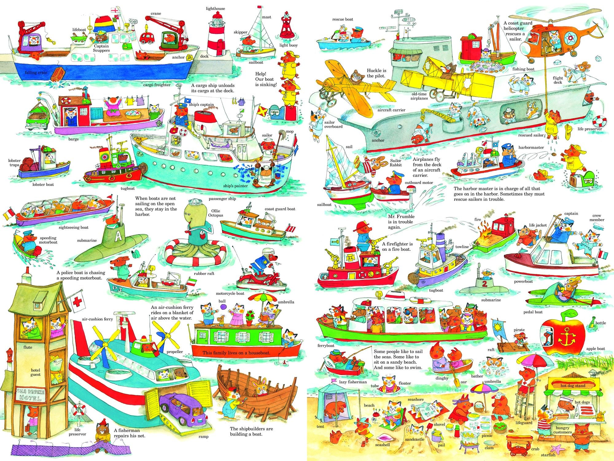 Richard Scarry's Biggest Word Book Ever!