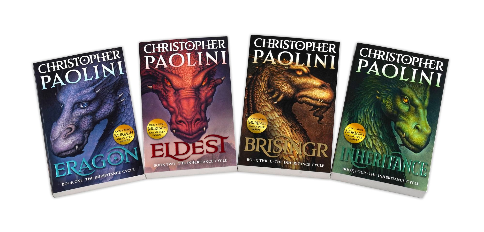 The Inheritance Cycle 4-Book Trade Paperback Boxed Set: Eragon; Eldest; Brisingr; Inheritance